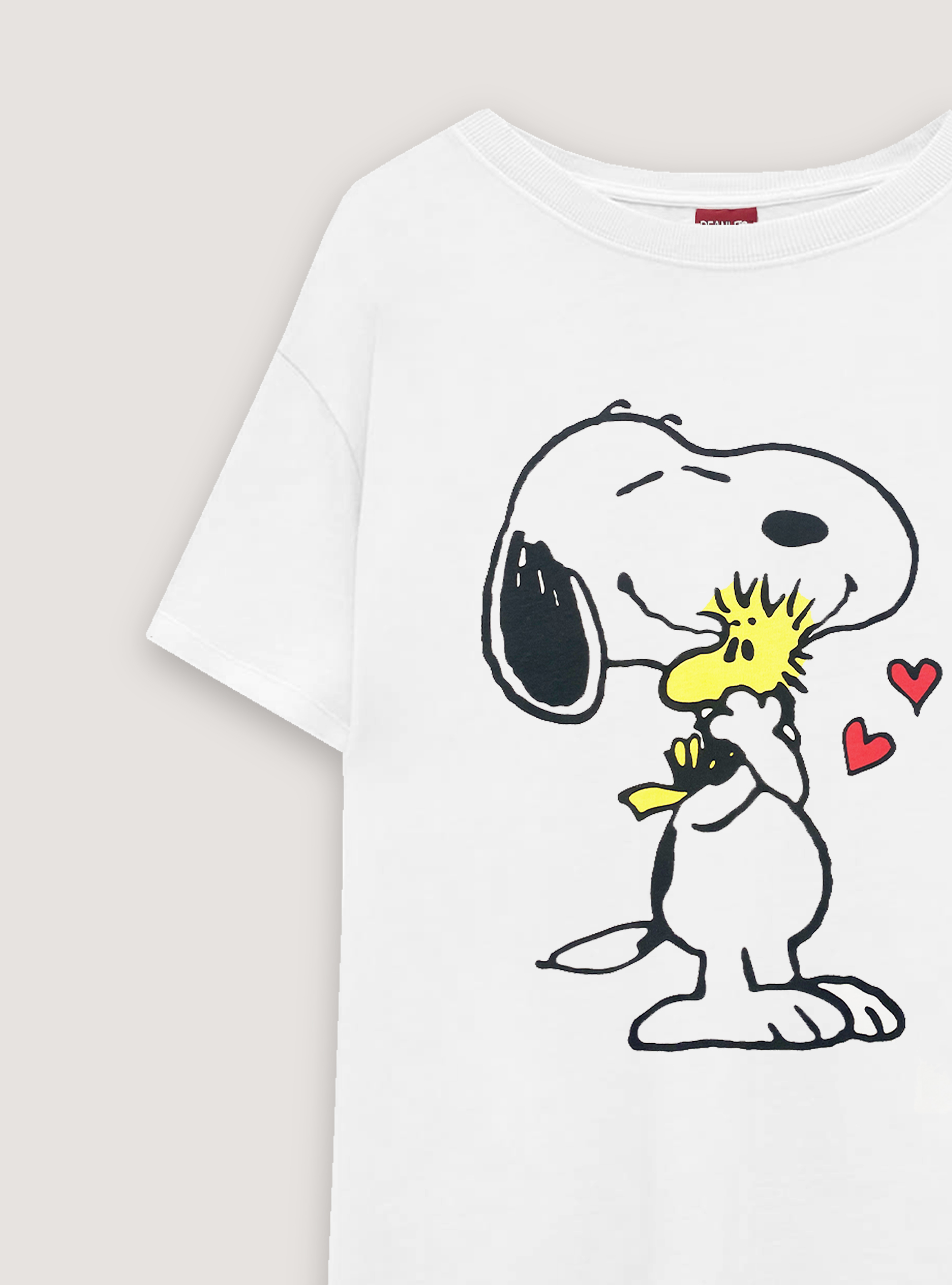 T-shirt oversize Peanuts x Alcott, C099 WHITE