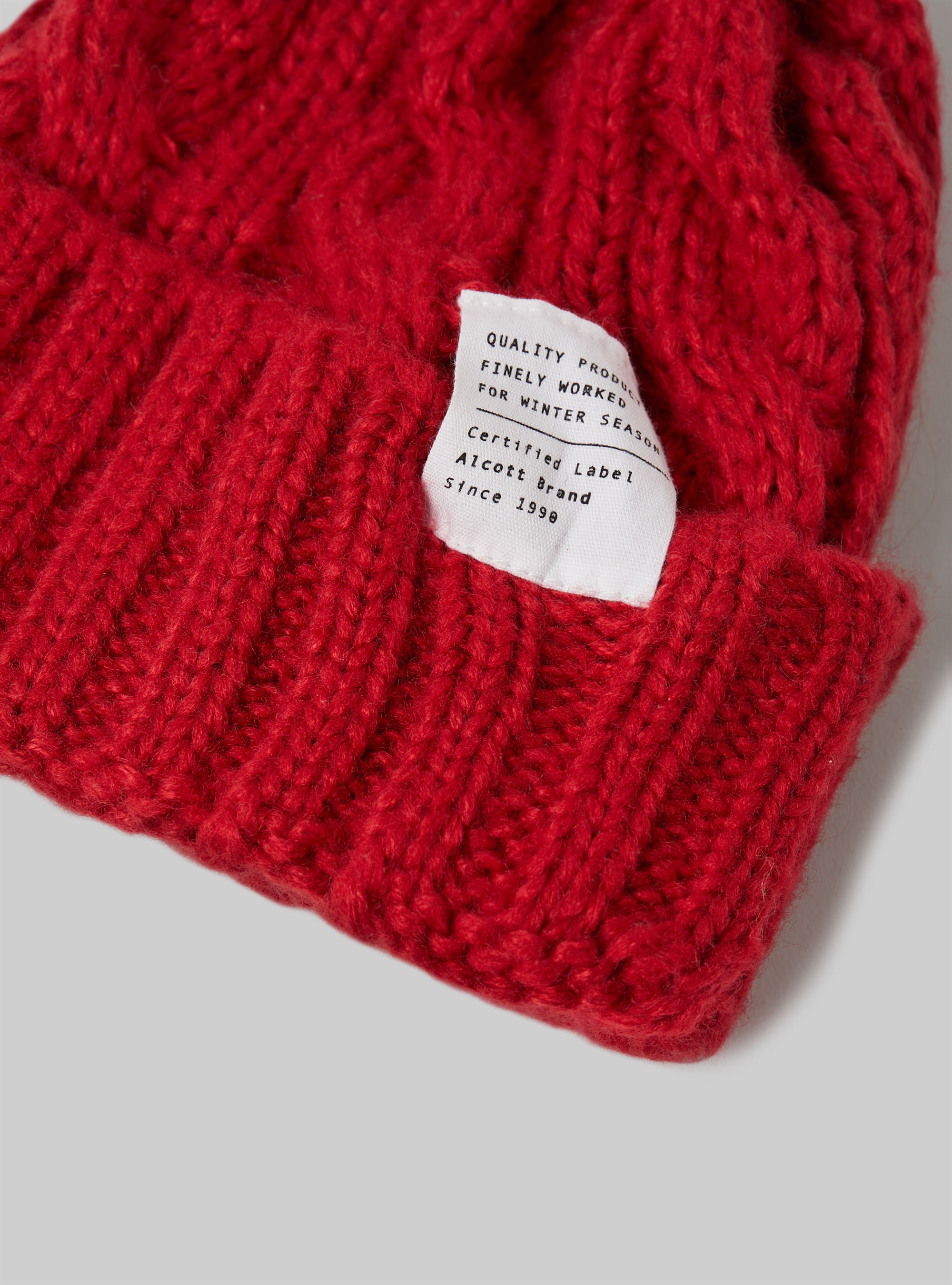 Cappello con trecce e patch, RD2 RED MEDIUM