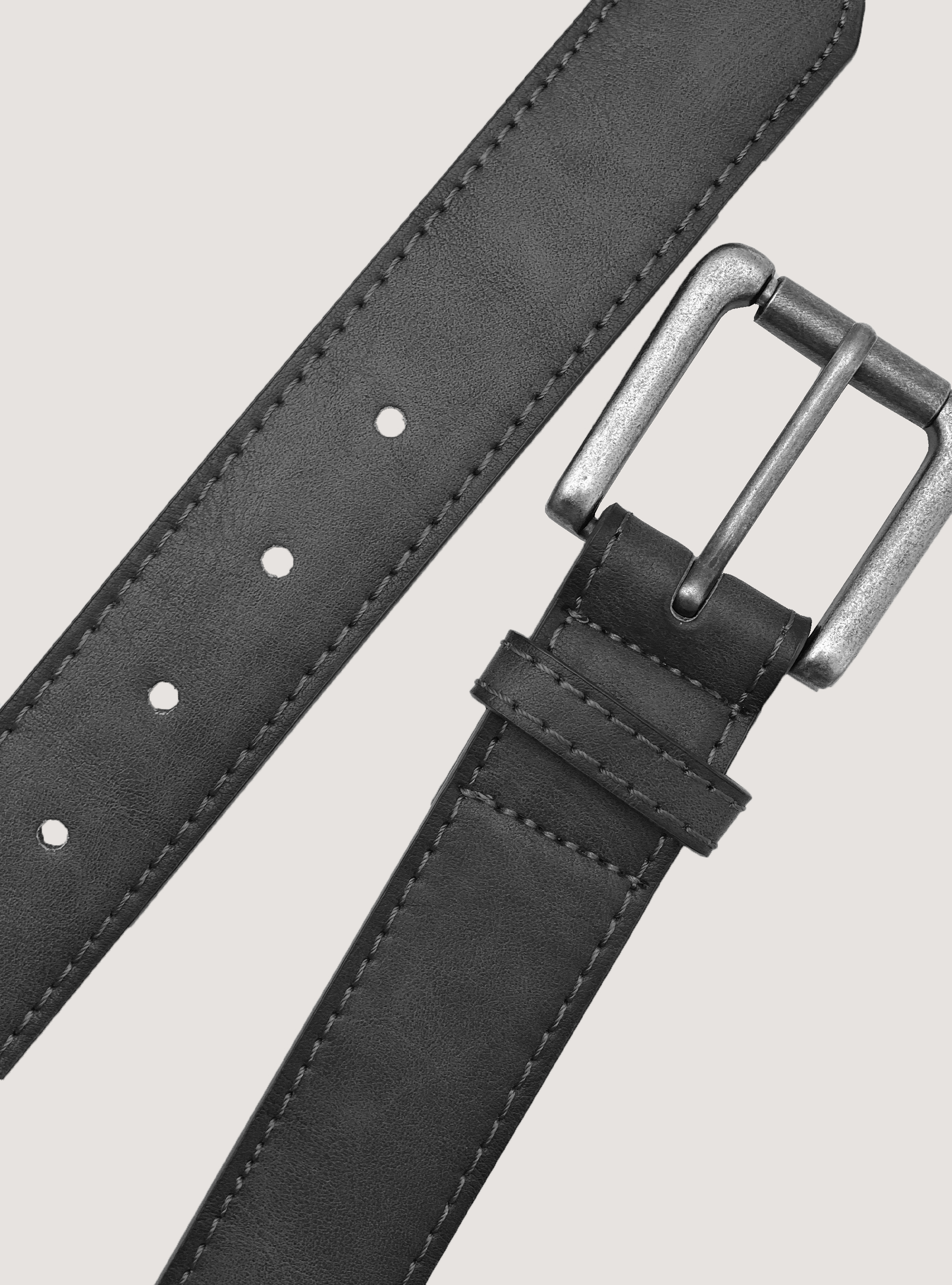 Cintura in effetto pelle, BLACK