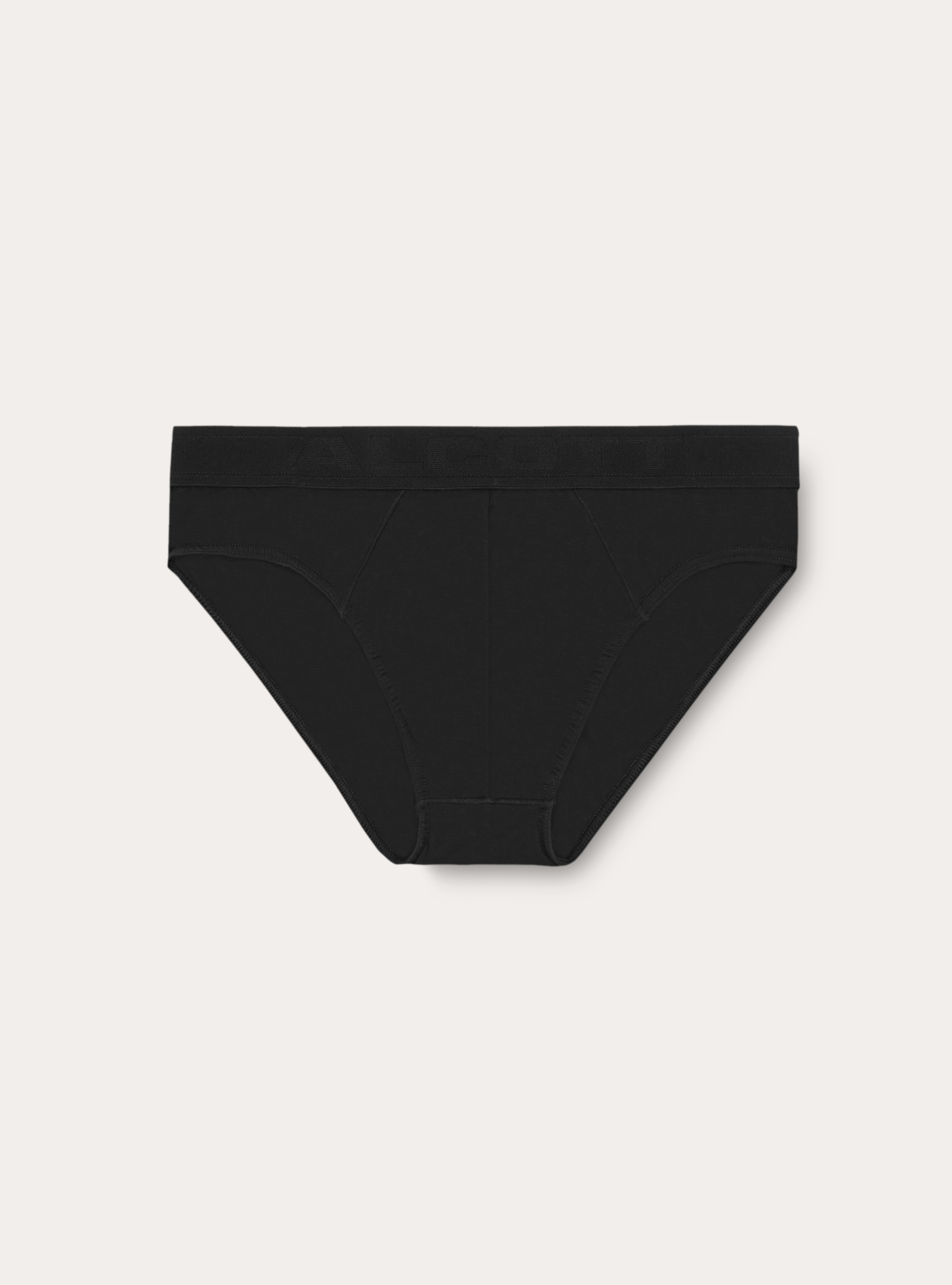 Slip basic con elastico logato, BK1 BLACK
