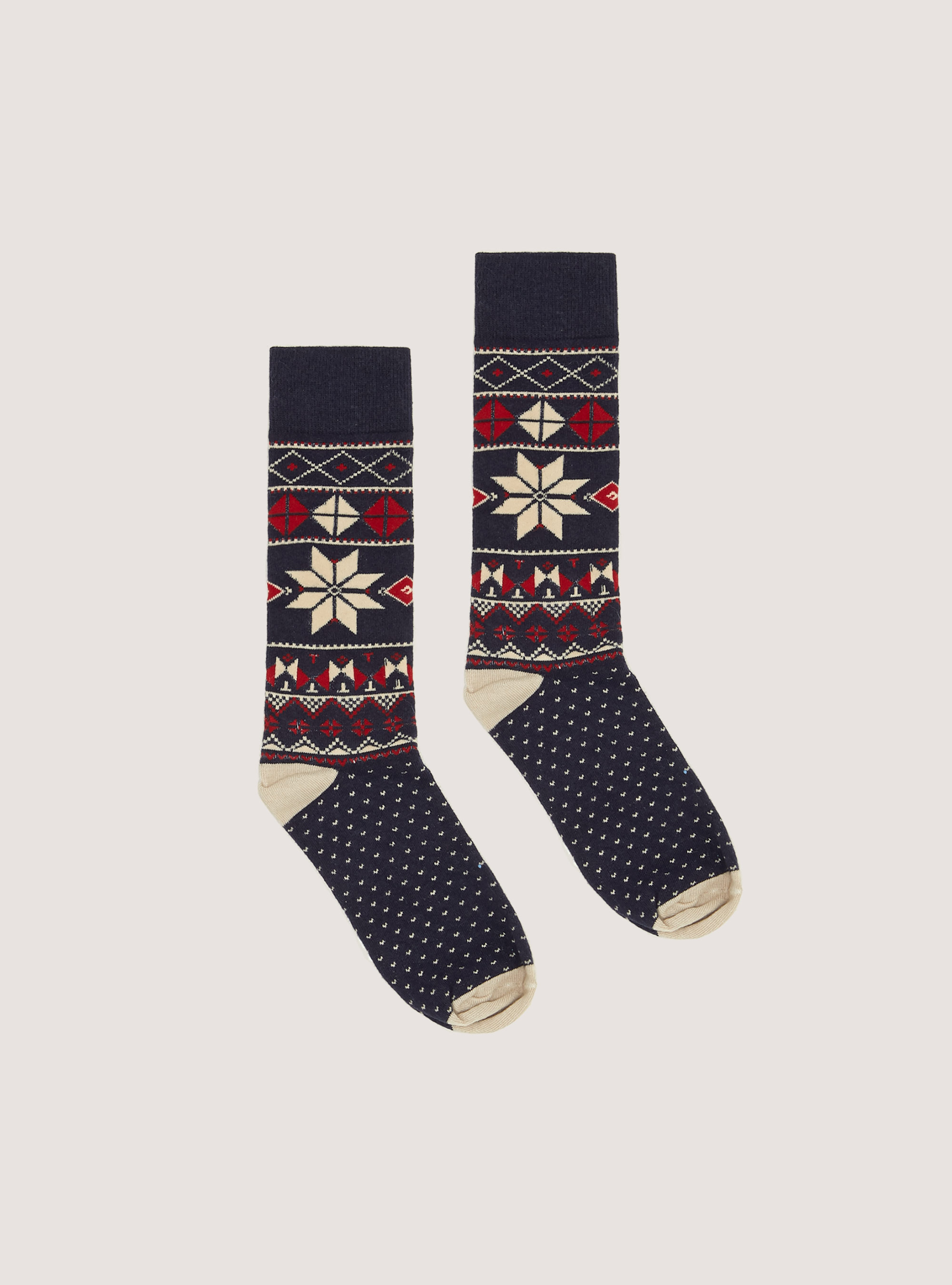Christmas socks, NA1 NAVY DARK