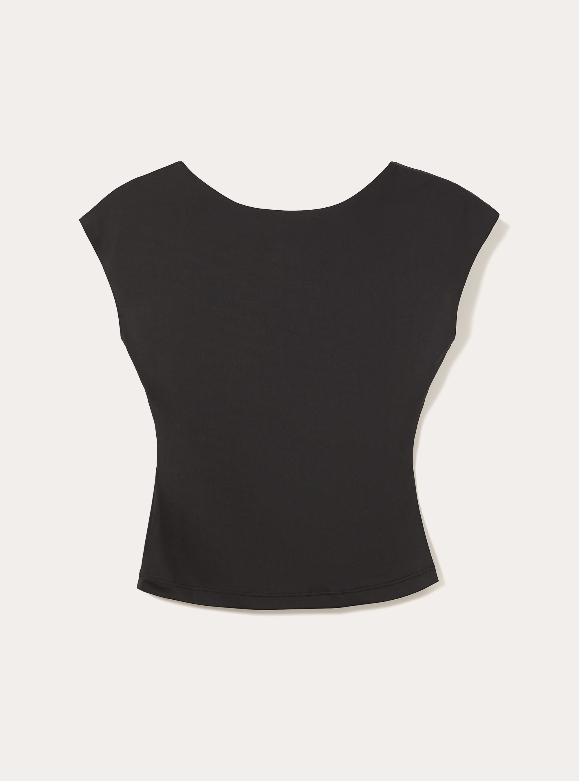 Maglietta con schiena scoperta, BK1 BLACK