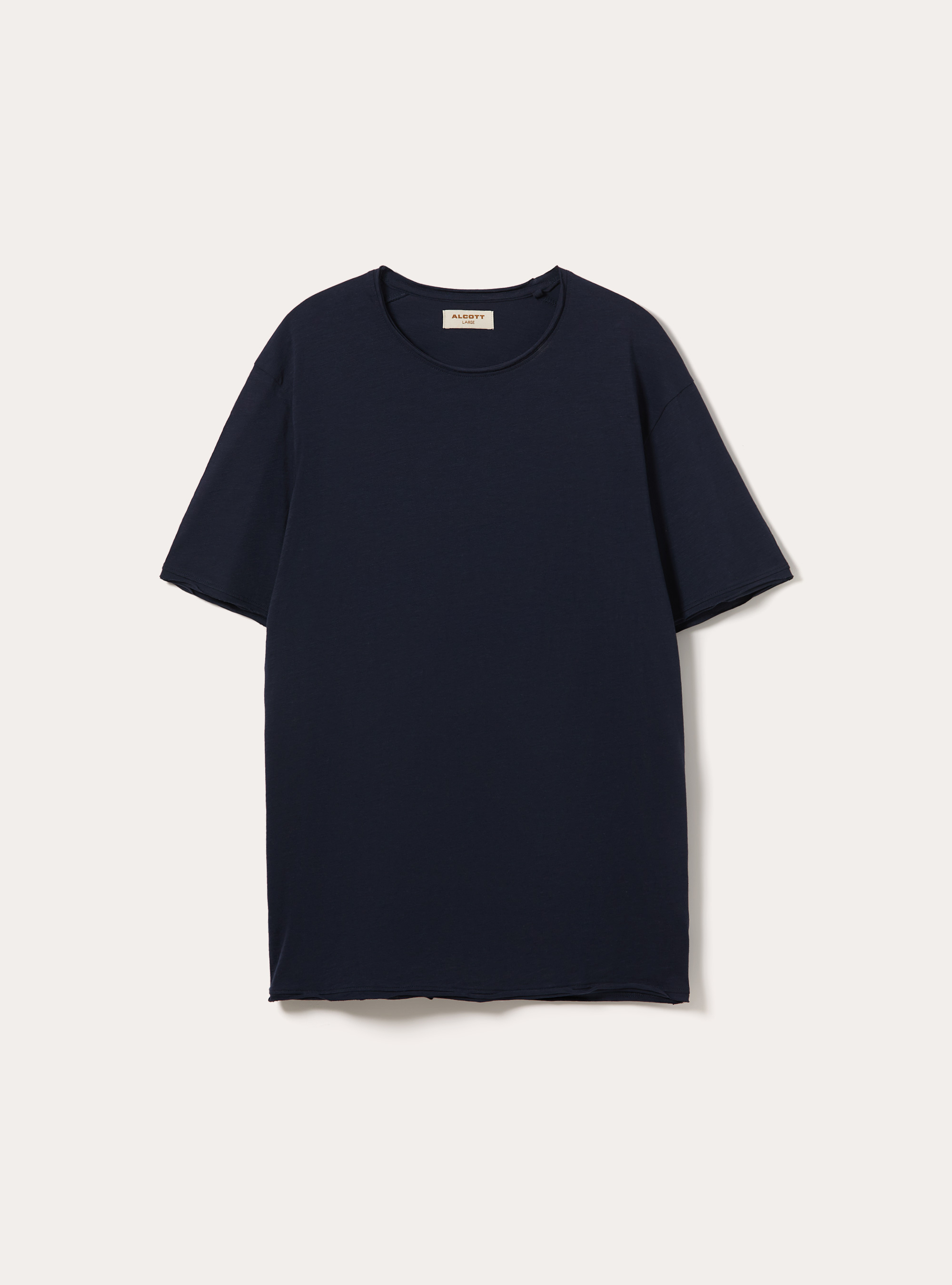 T-shirt slub tinta unita, NA1 NAVY DARK
