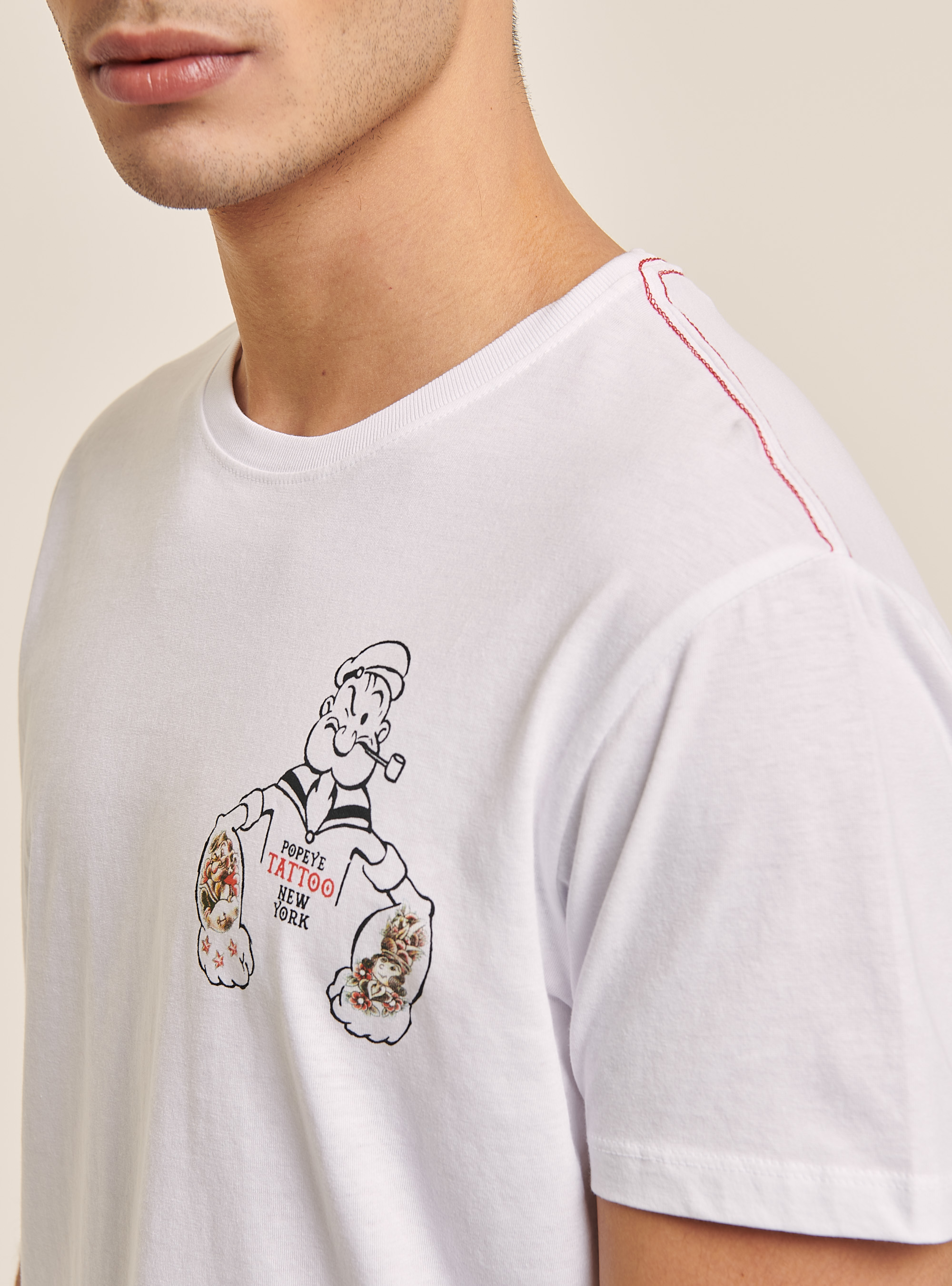 DESCENDANT×POPEYE 813 Pullover Shirt-2 ic_fluent_arrow_enter_24_filled