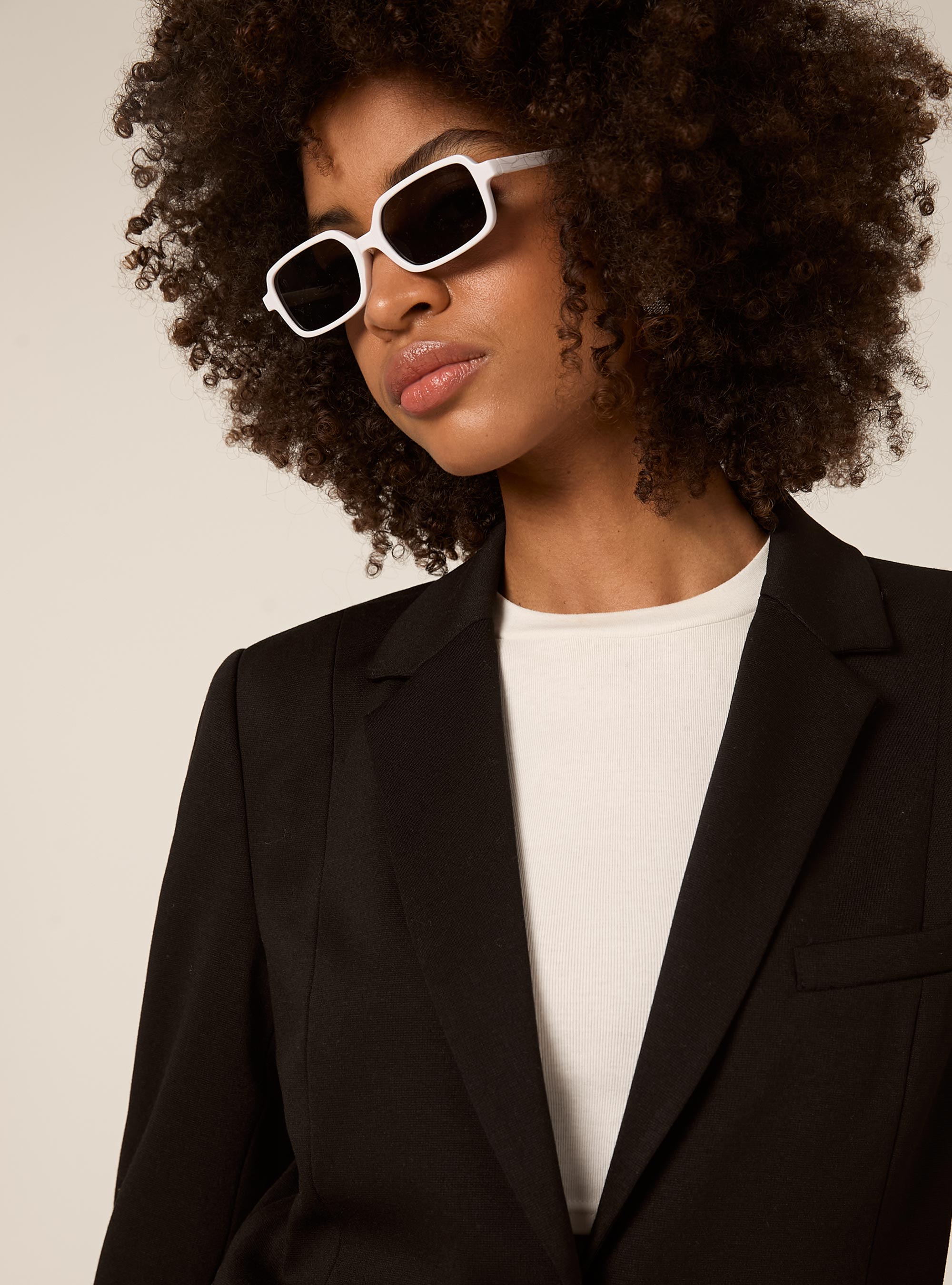 Jersey blazer, BK1 BLACK