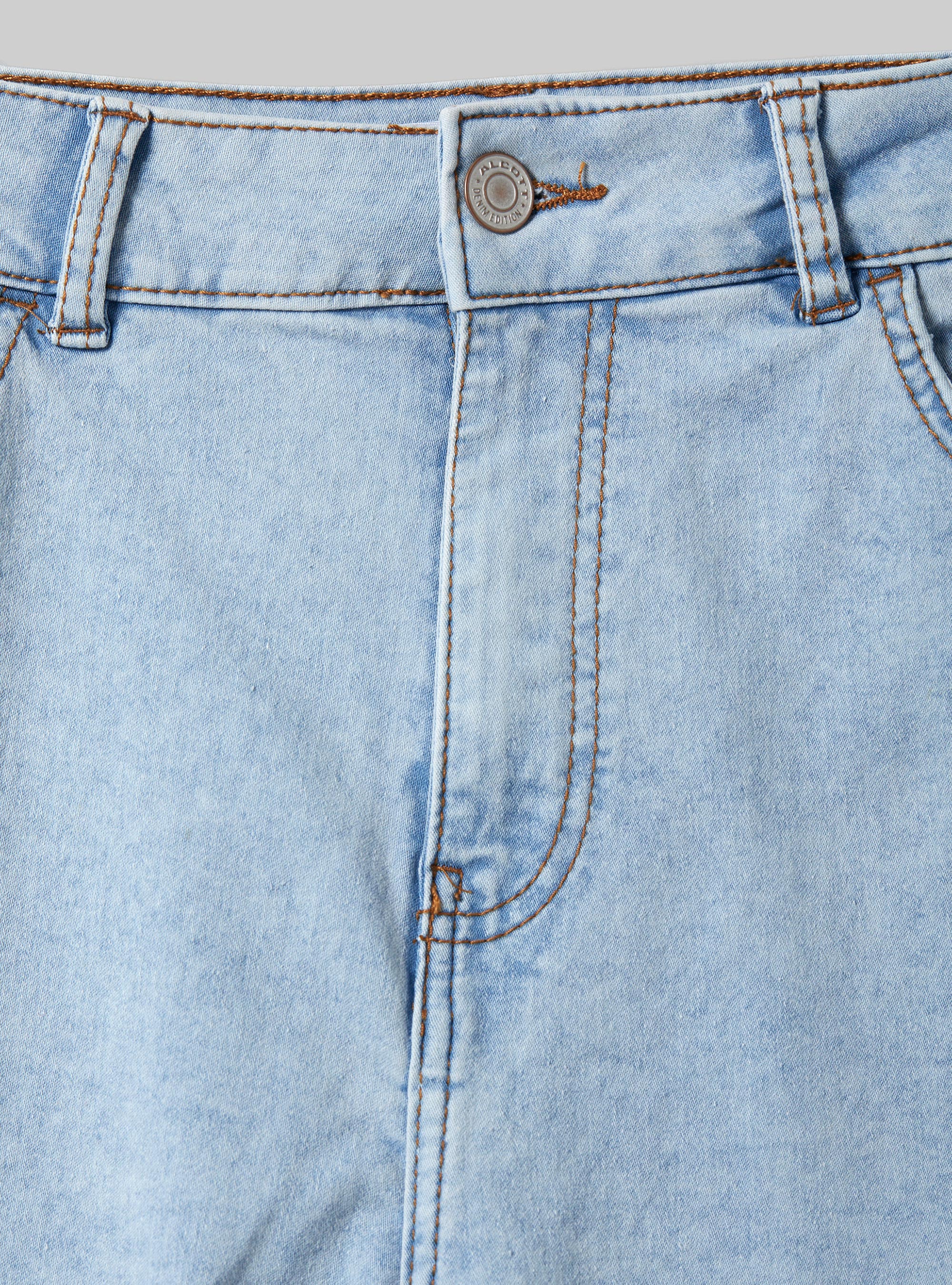 Jean en denim stretch super skinny fit, D007 LIGHT AZURE