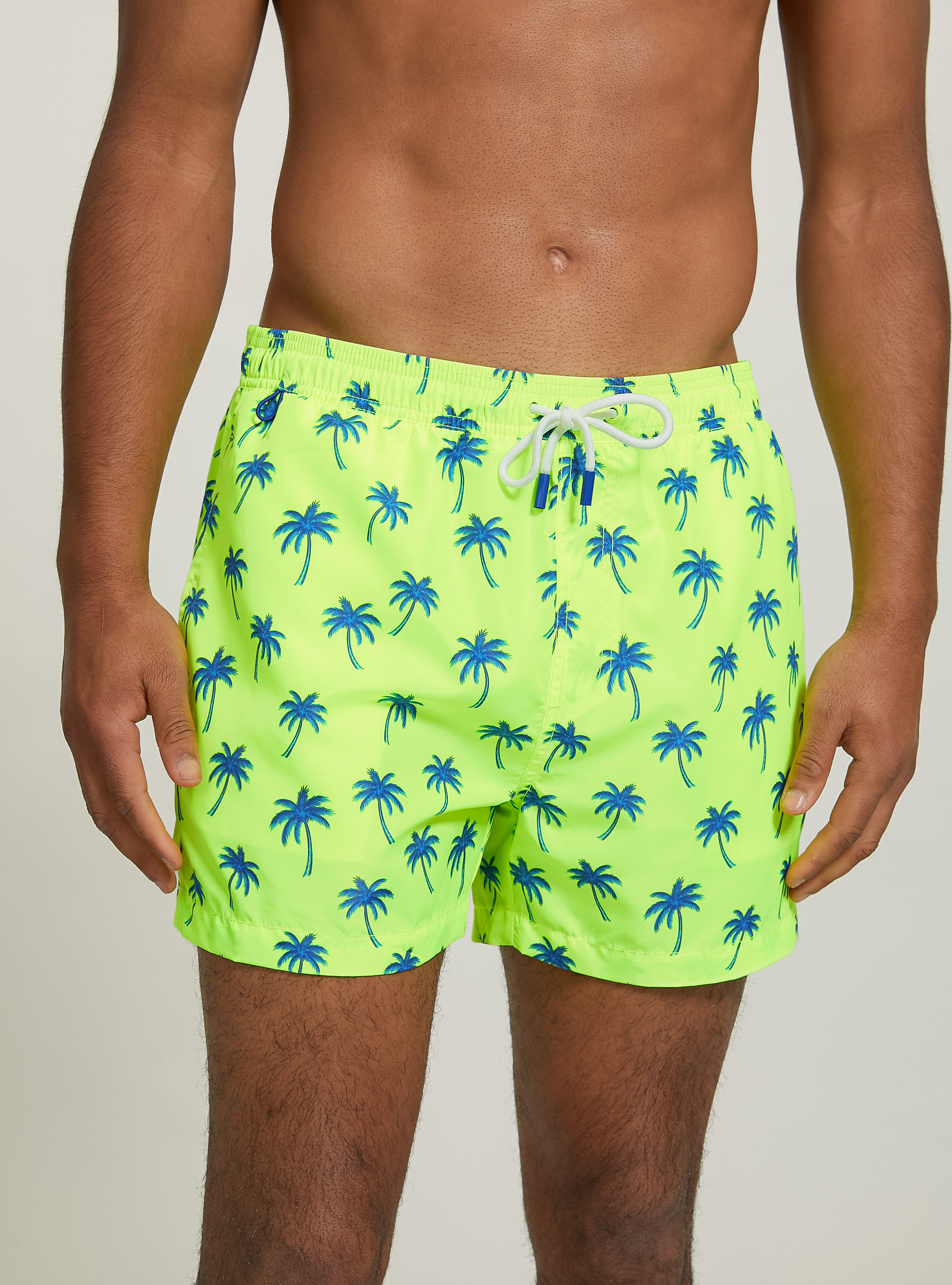 Printed swimming costume, PALMS