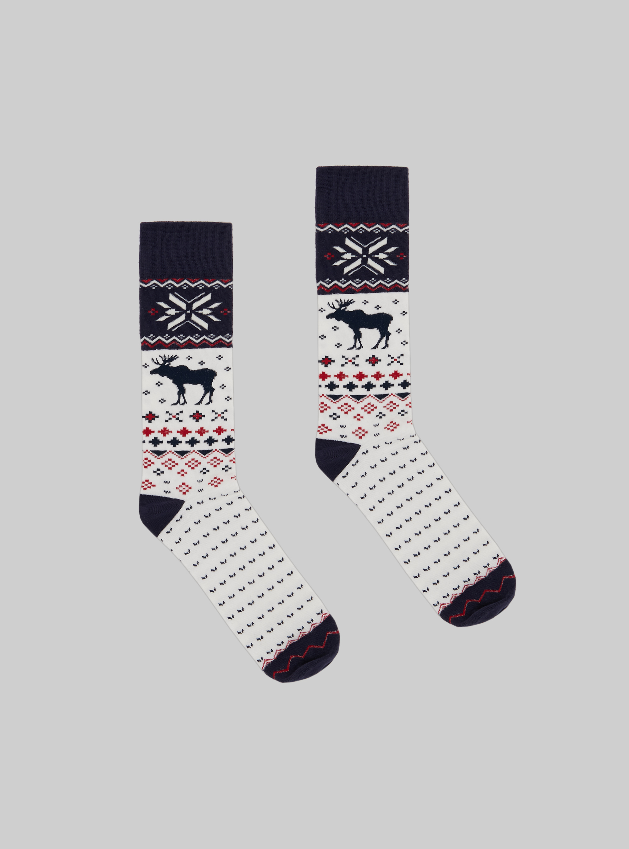 Set of 3 pairs of Christmas socks, XMAS
