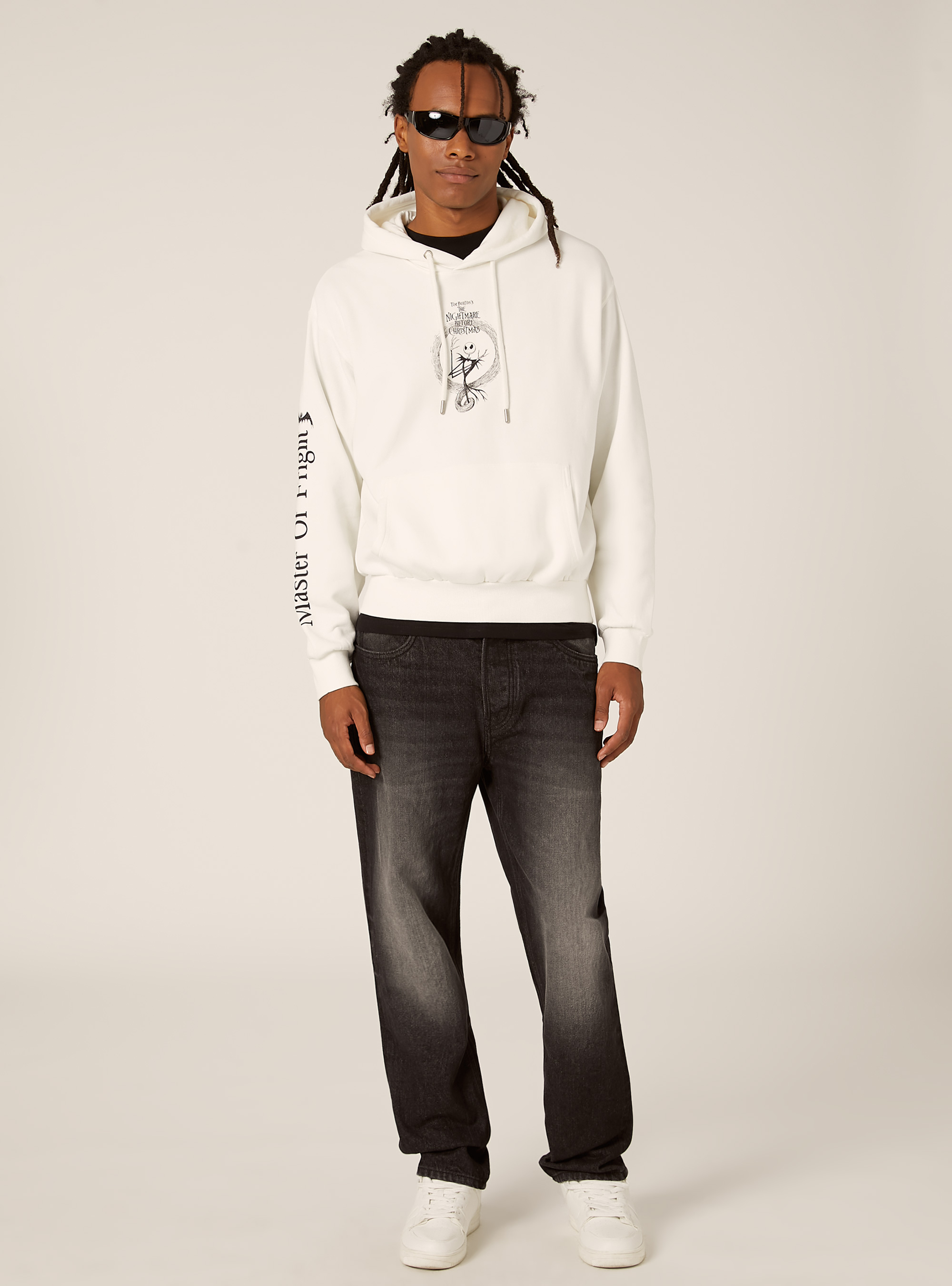 Sudadera The Nightmare Before Christmas / Alcott, WH1 OFF WHITE