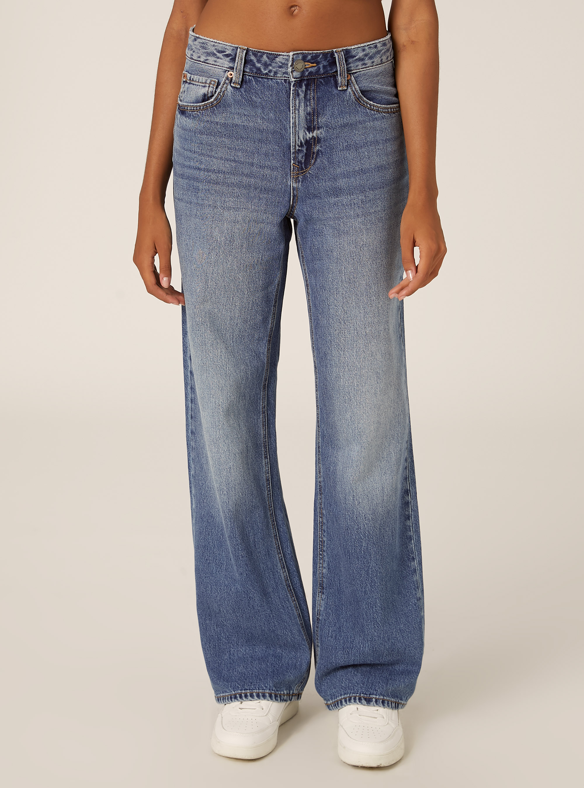 Straight fit jeans, D003 MEDIUM BLUE