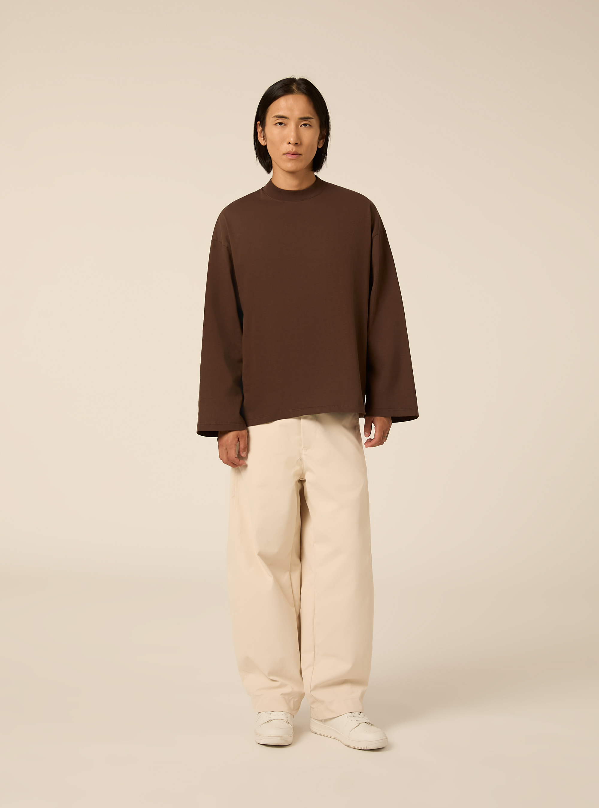 Pantaloni balloon fit, WH2 WHITE