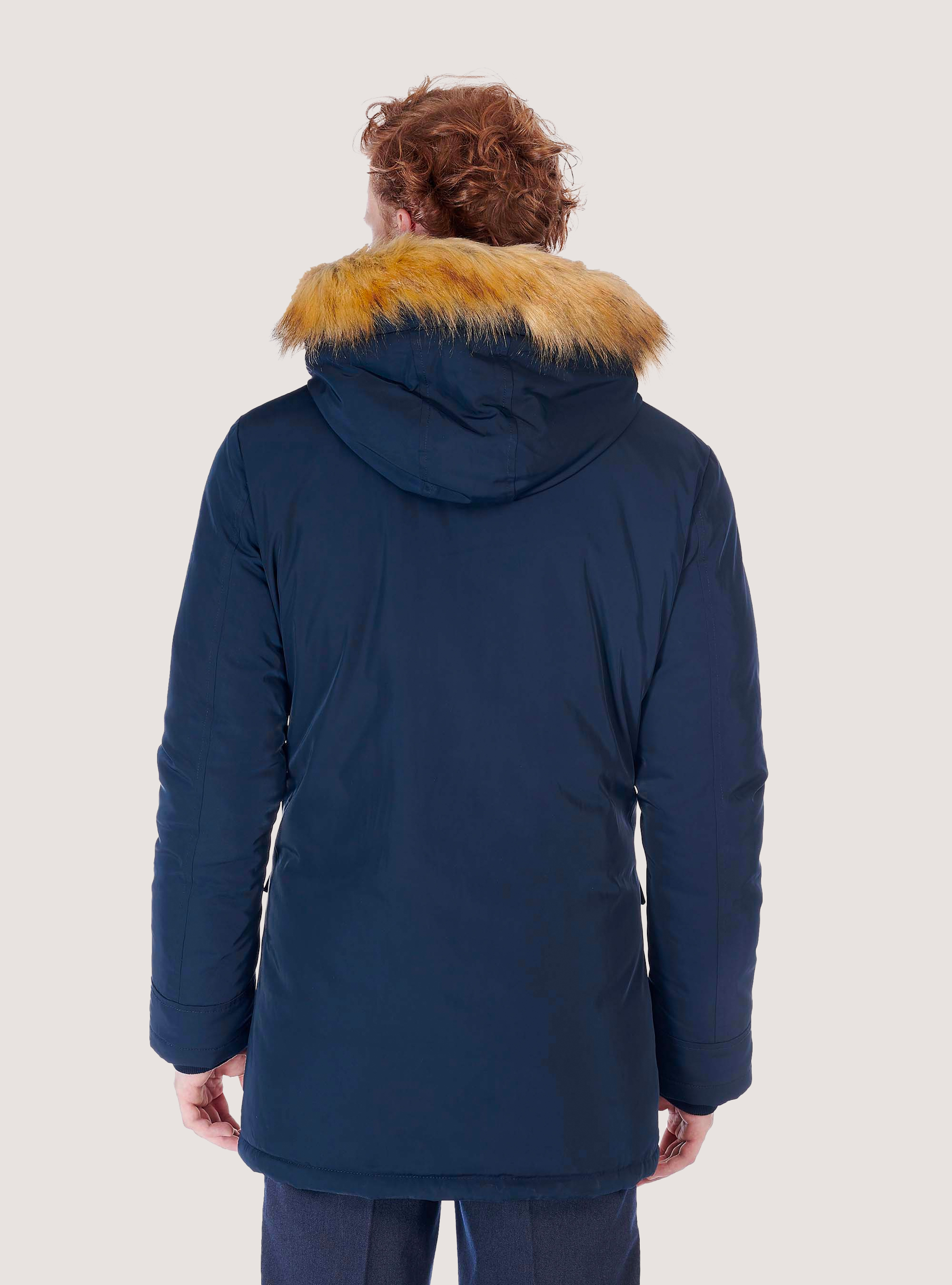 PARKA PADDED JACKET, BLUE