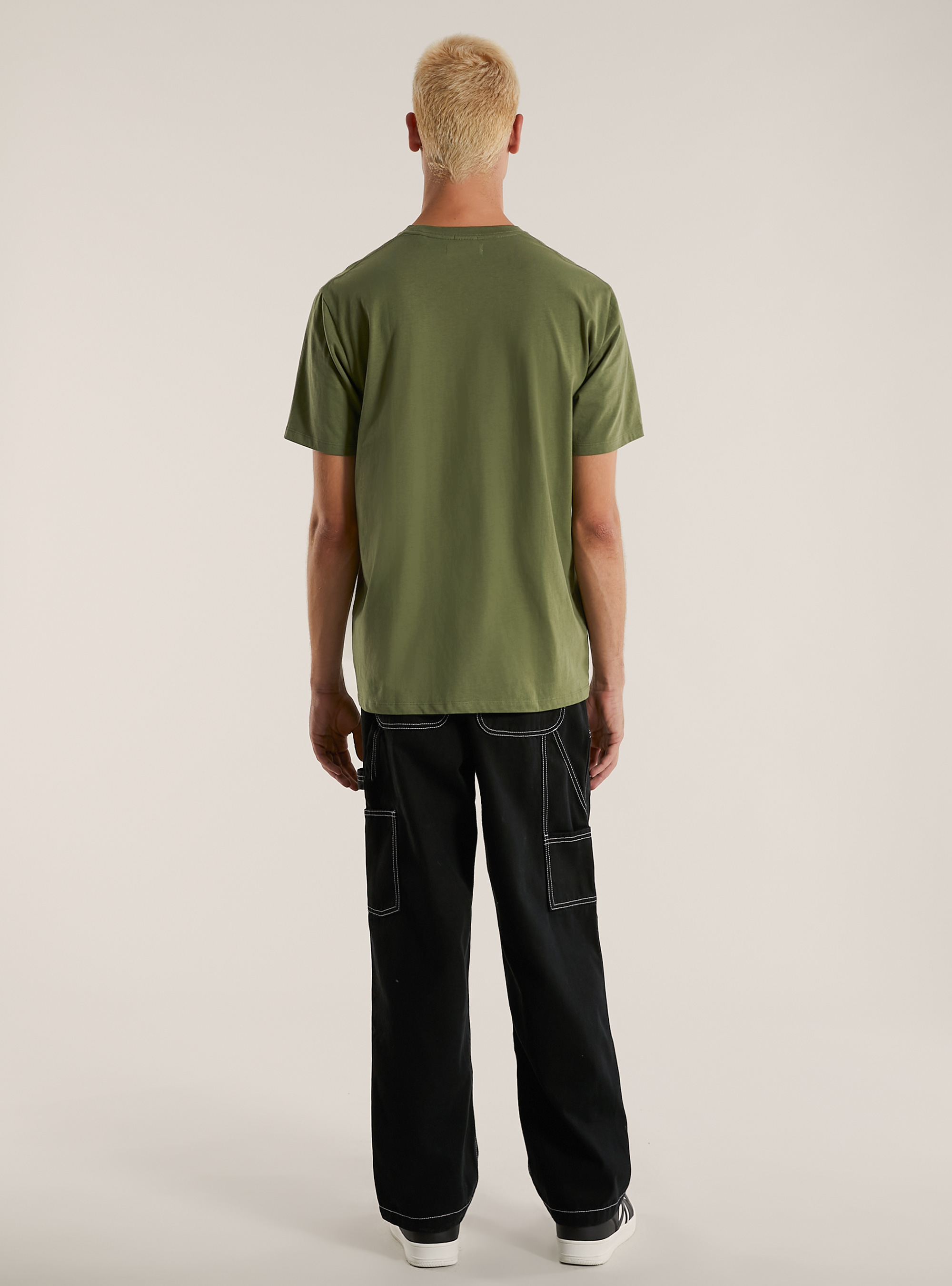 【関税・送料込】(5 colors) Simple collar t-shirts - 1203 KOGREX T-shirt | Medium Green | ONLY®
