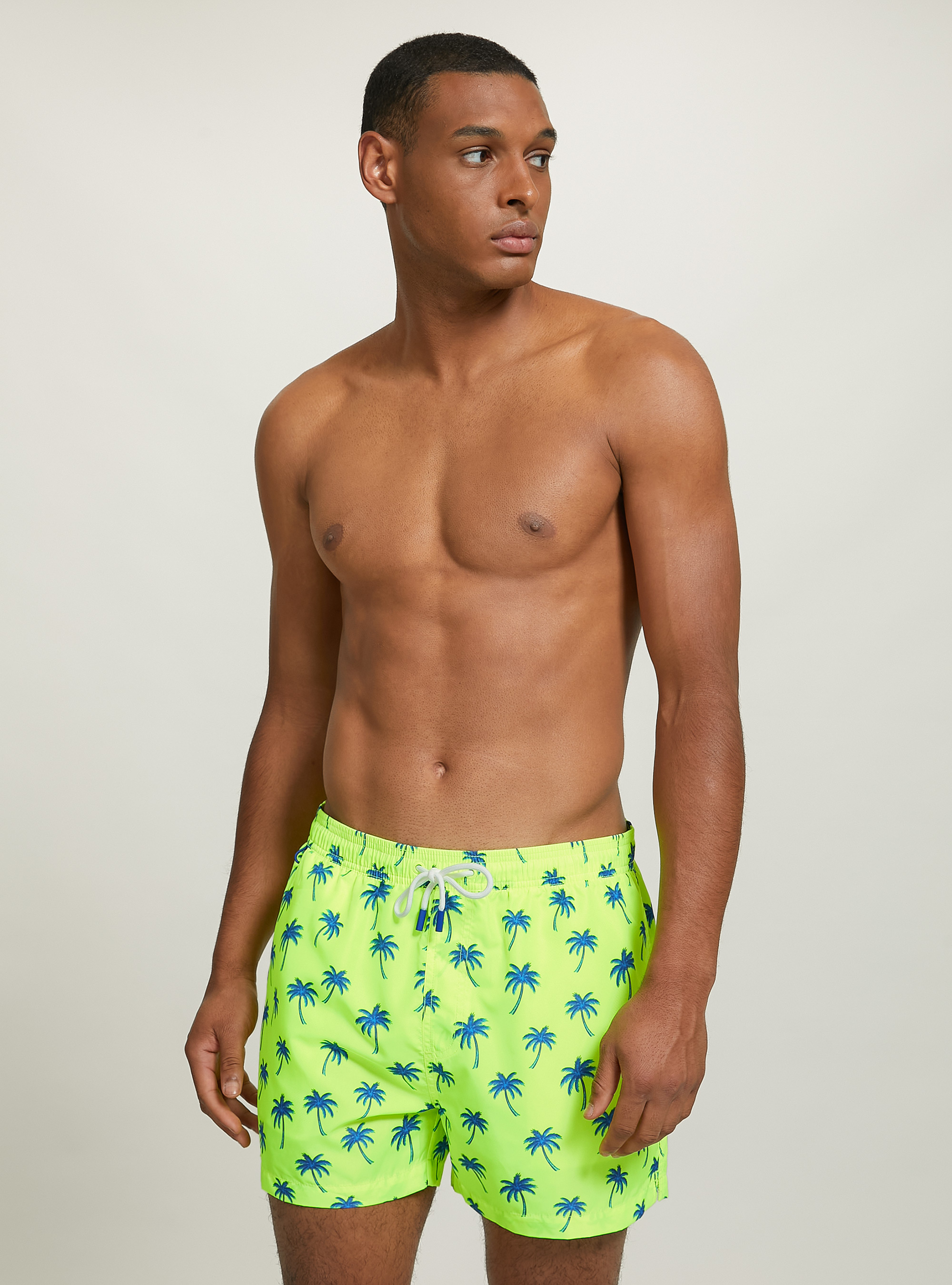 Printed swimming costume, PALMS