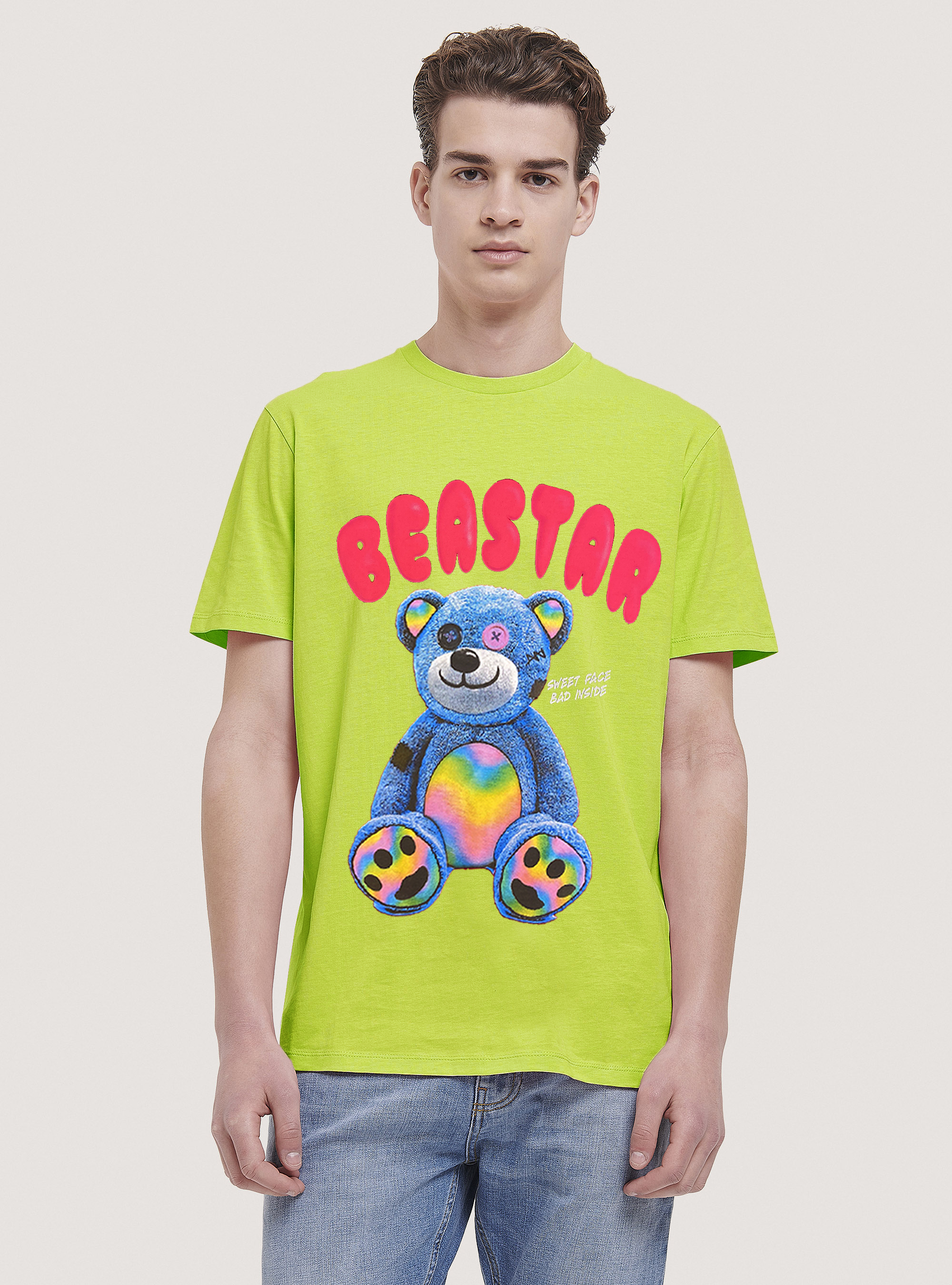 Beastar Collection T-Shirt, GC2 ACID GREEN MEDIUM