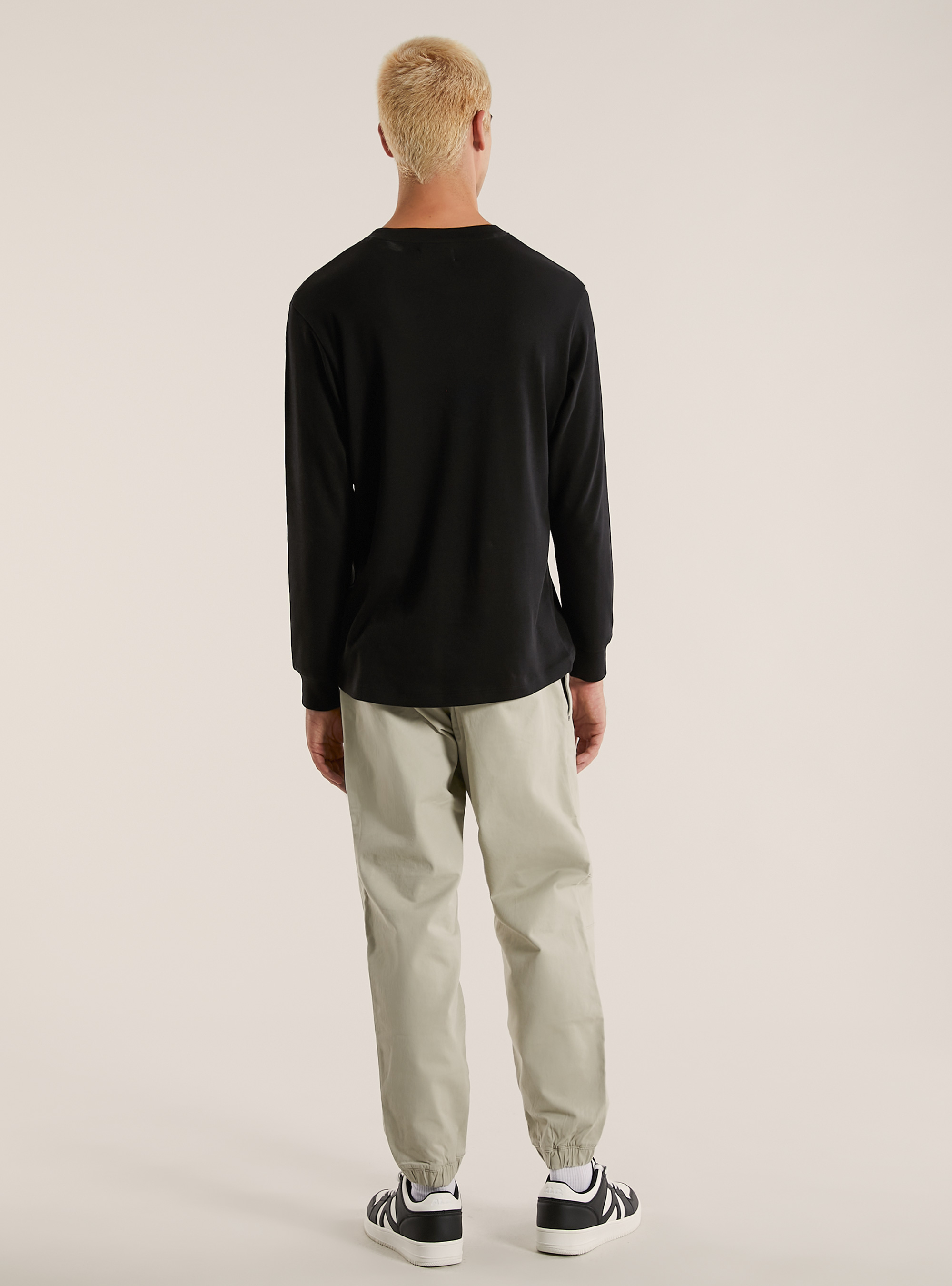 Maglia girocollo, BK1 BLACK