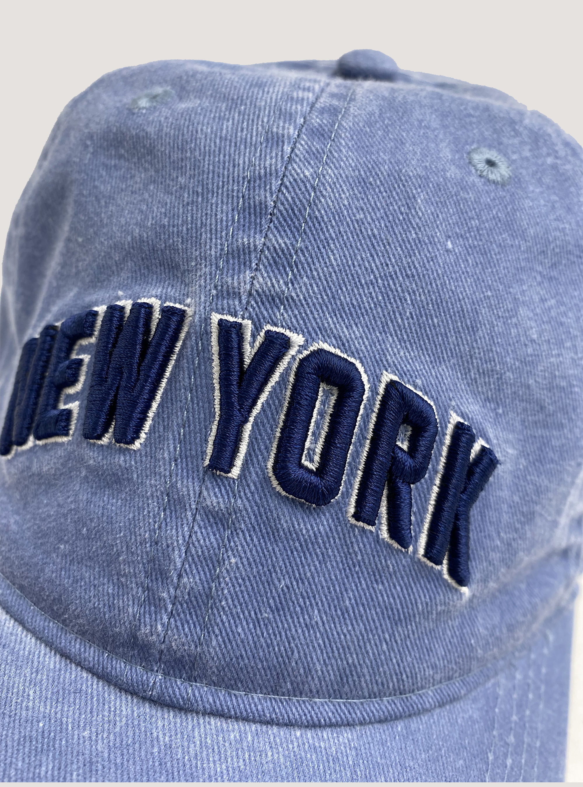 Hat with patch, C1238 AZZURRE