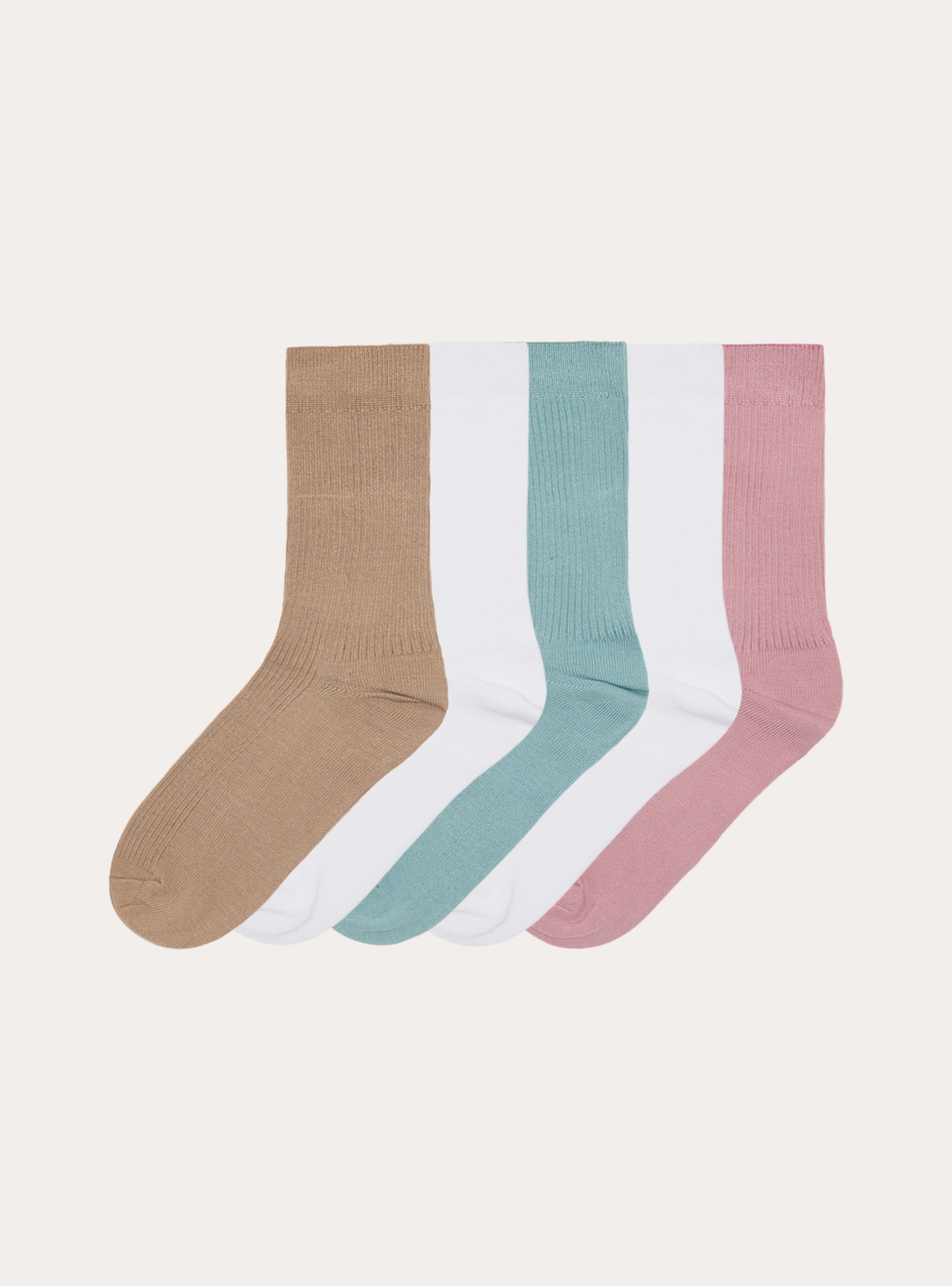 Calzino alto tinta unita, PK2 PINK MEDIUM