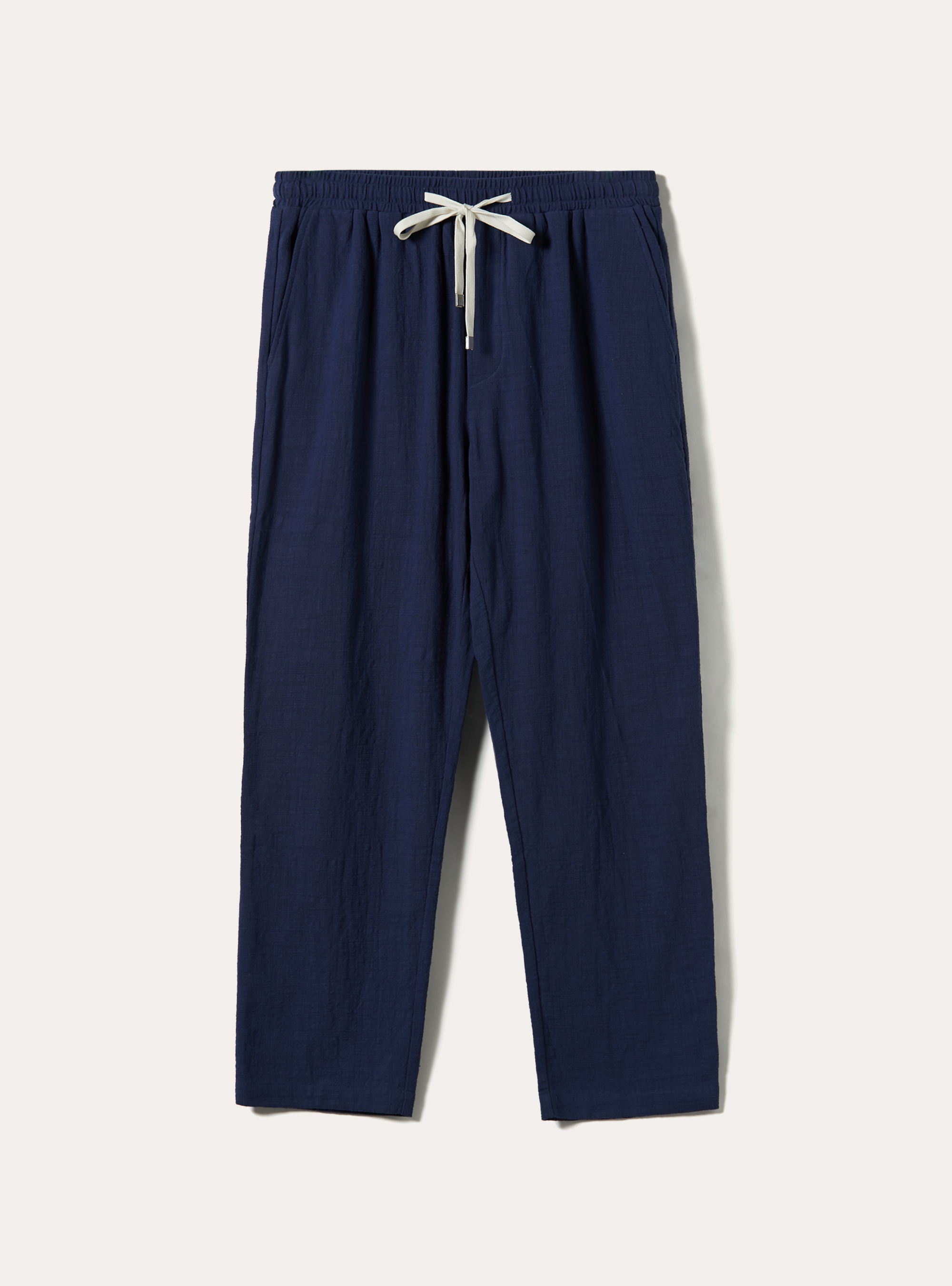 Baumwollhose mit Kordelzug in der Taille, NA2 NAVY MEDIUM