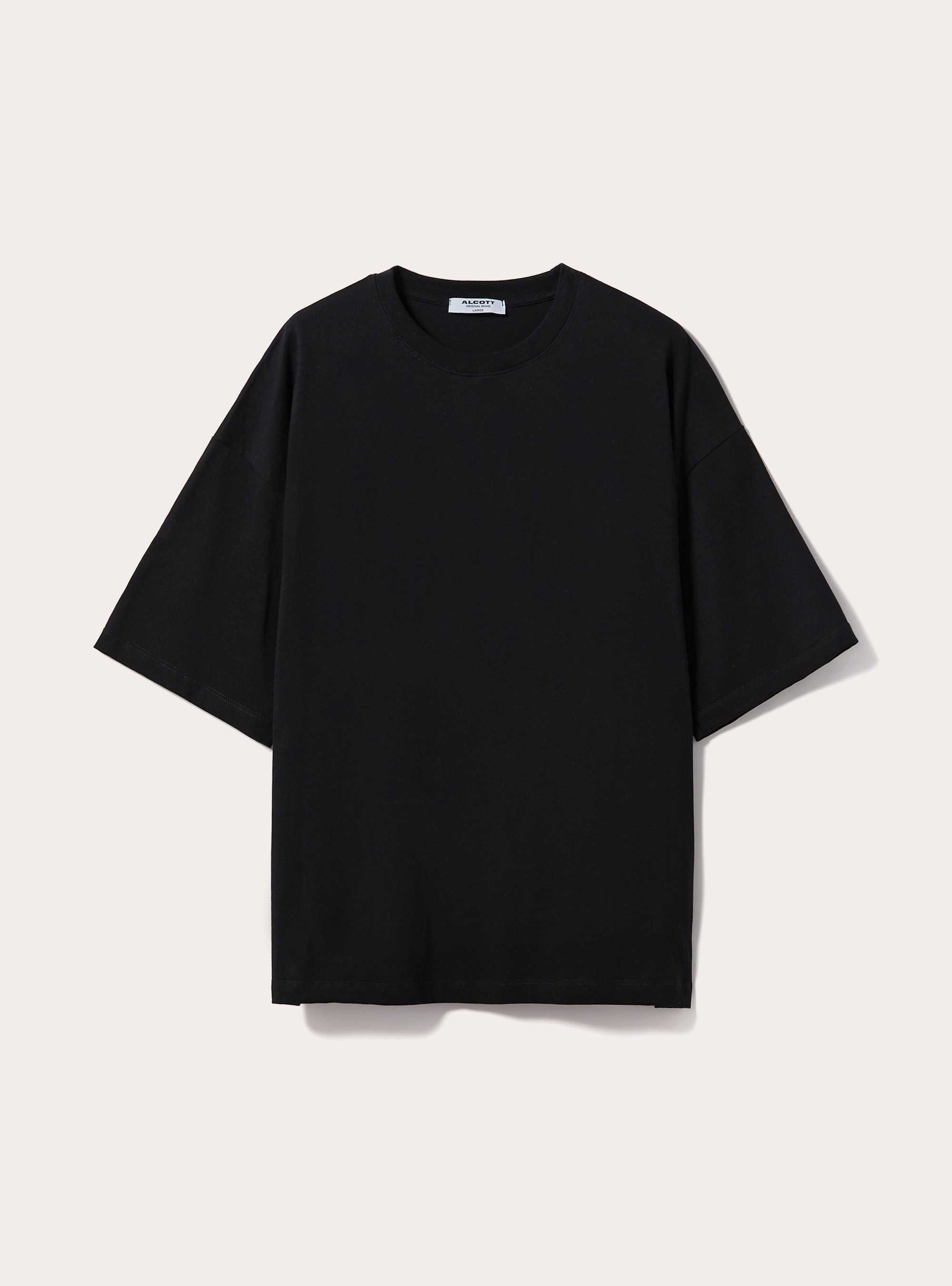 Boxy fit t-shirt, BK1 BLACK