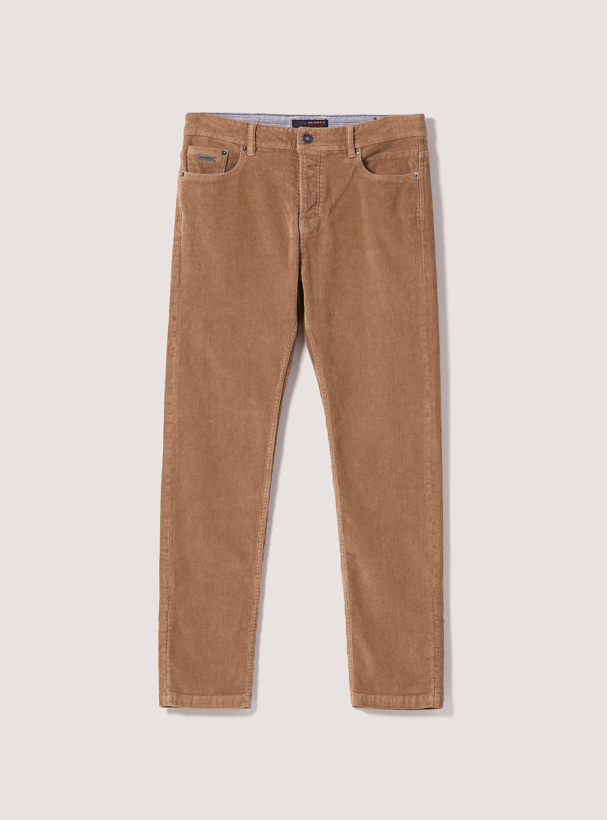 Corduroy skynny fit trousers, BG2 BEIGE MEDIUM