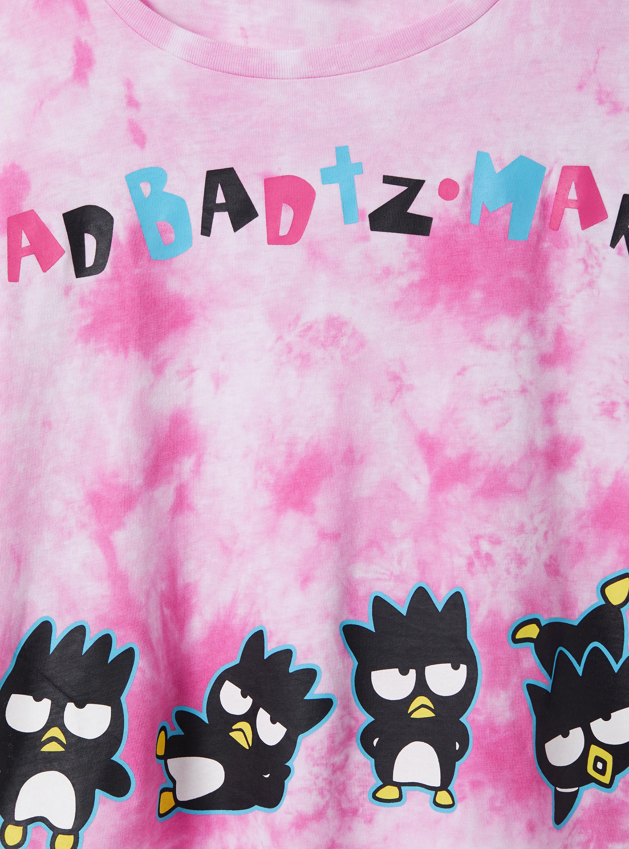 Badtz-Maru / Alcott cropped T-shirt, WH3 WHITE