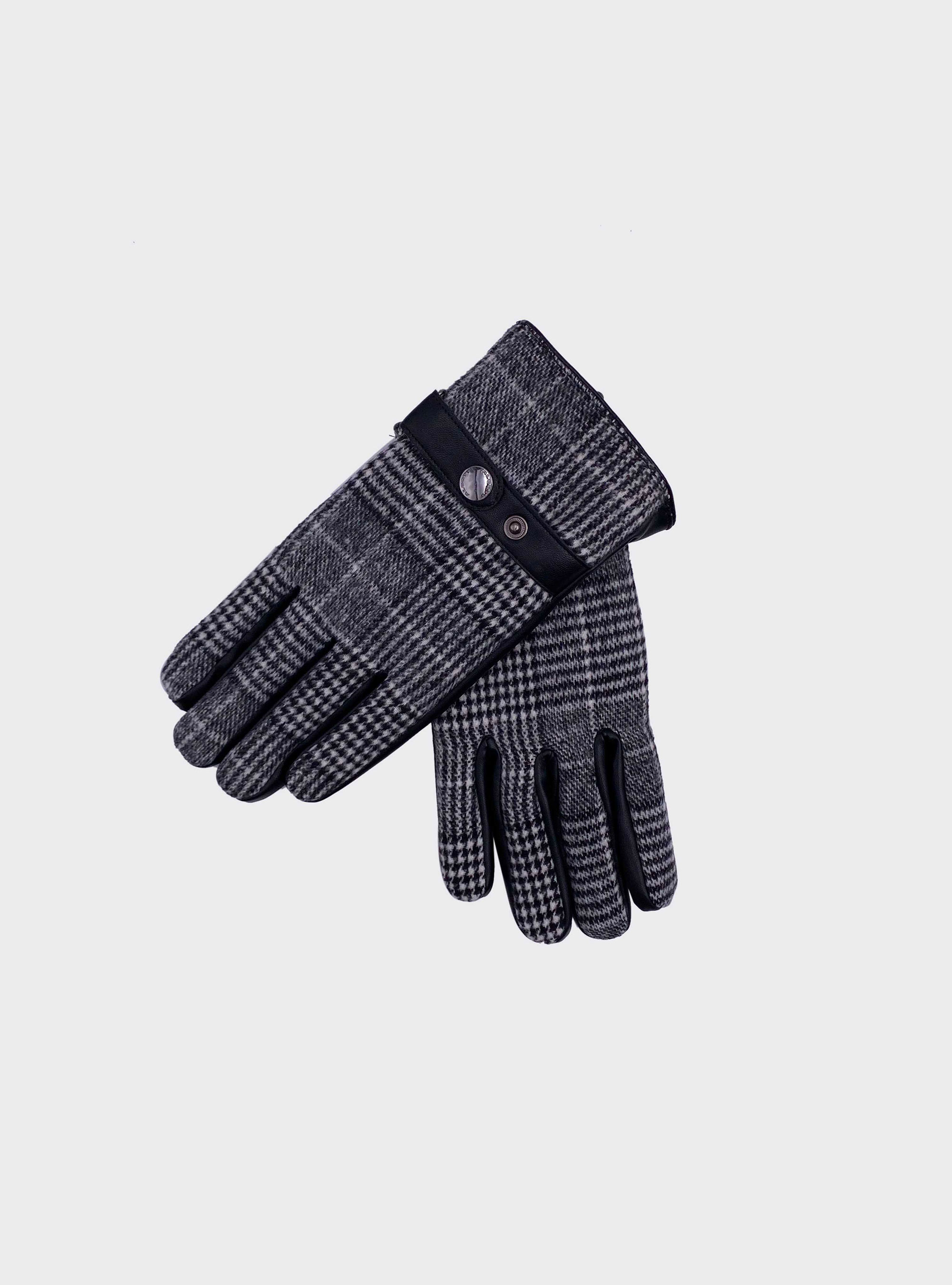 Guanti con bottone, MULTICOLORE