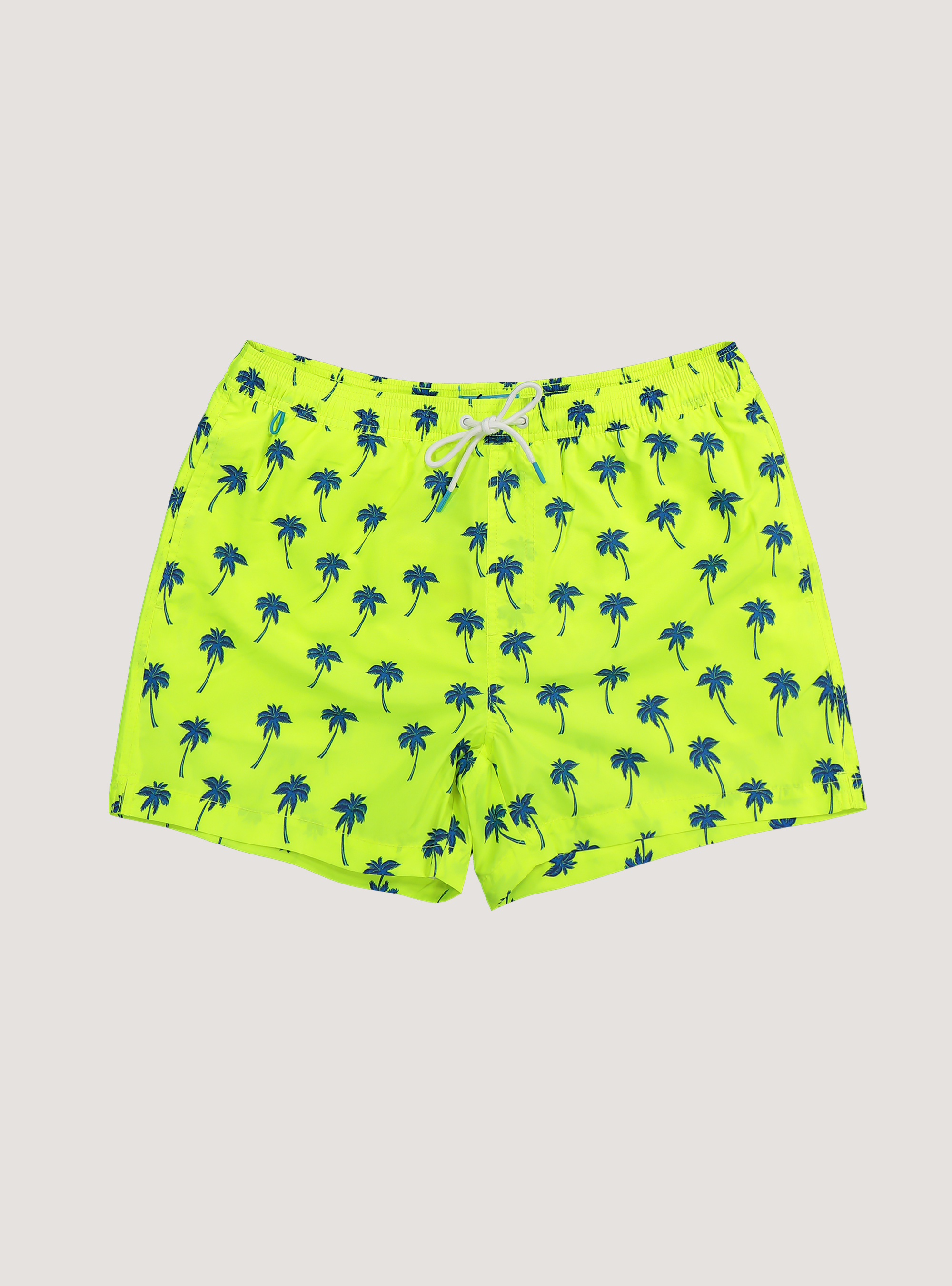 Costume con stampa, BLUE PALM