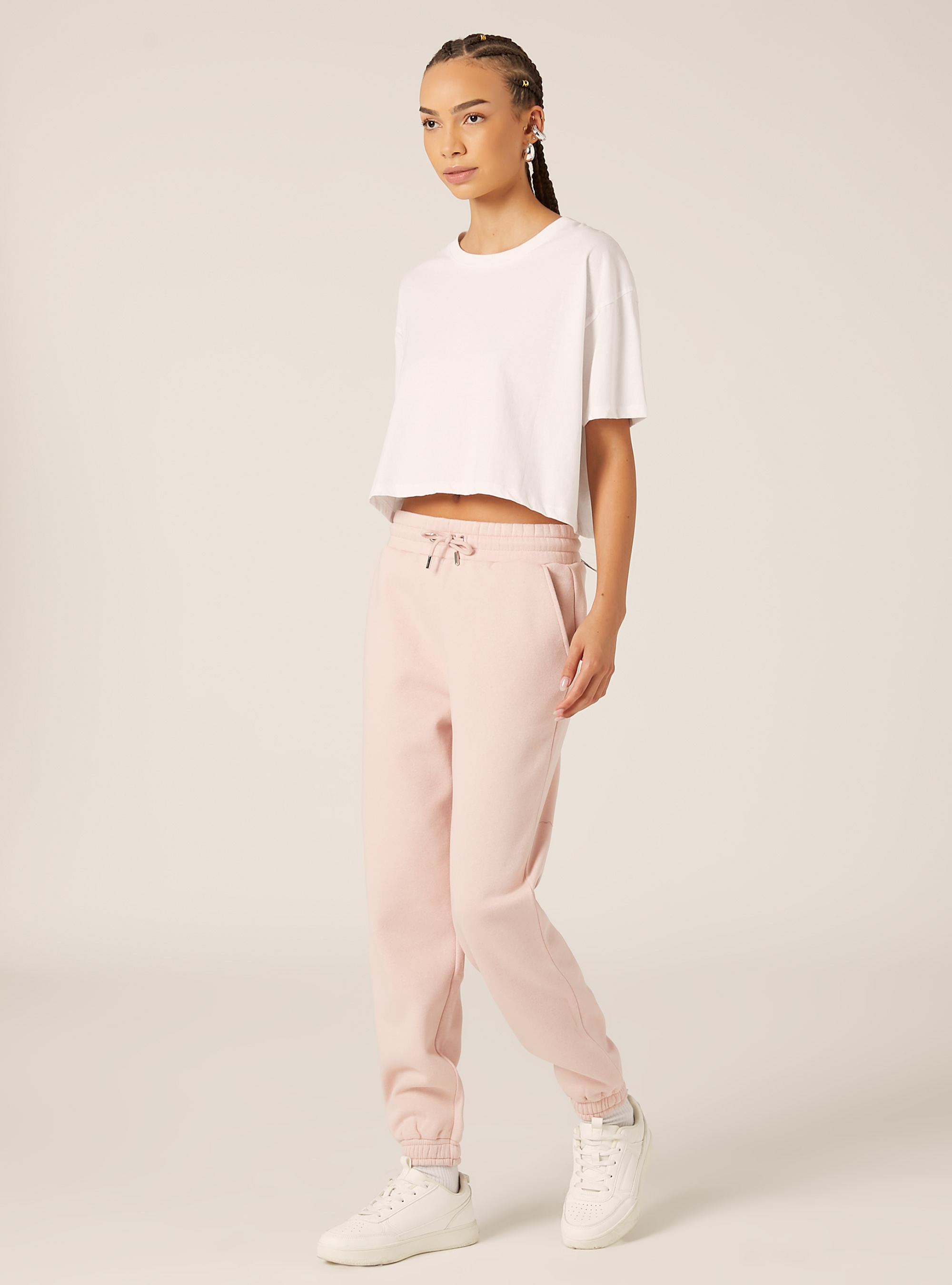 Sweatshirt jogger trousers, PK2 PINK MEDIUM