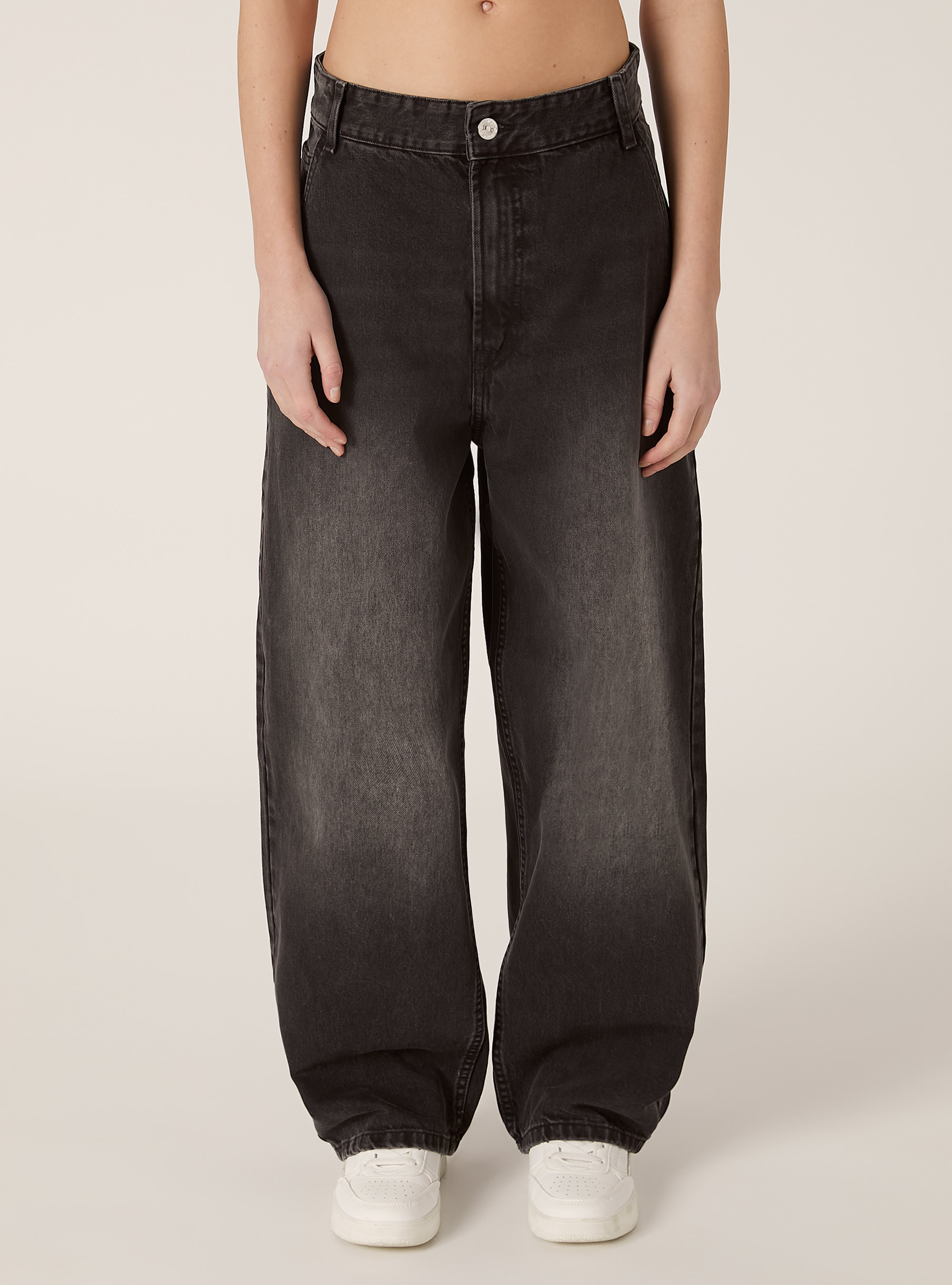 Skater Fit Jeans, D000 BLACK