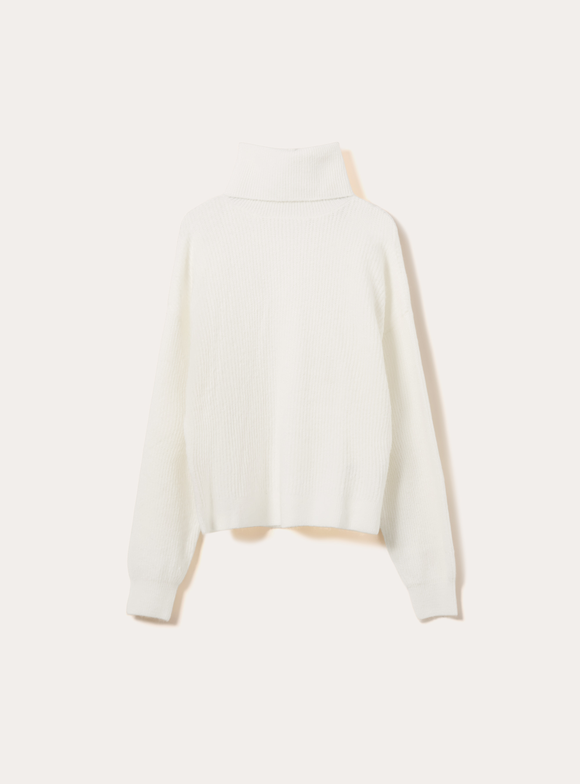 Pullover colloalto costa inglese, WH2 WHITE