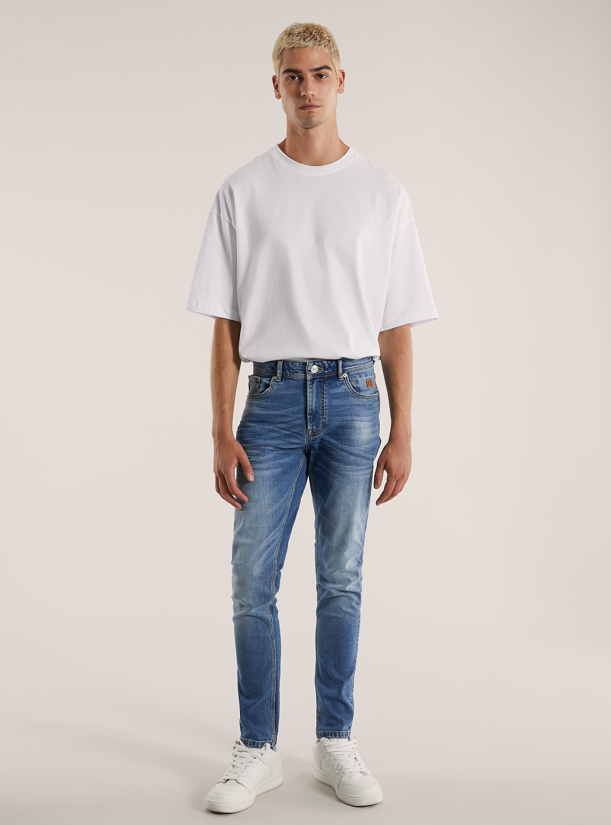 Vaqueros skinny fit, D005 LIGHT BLUE
