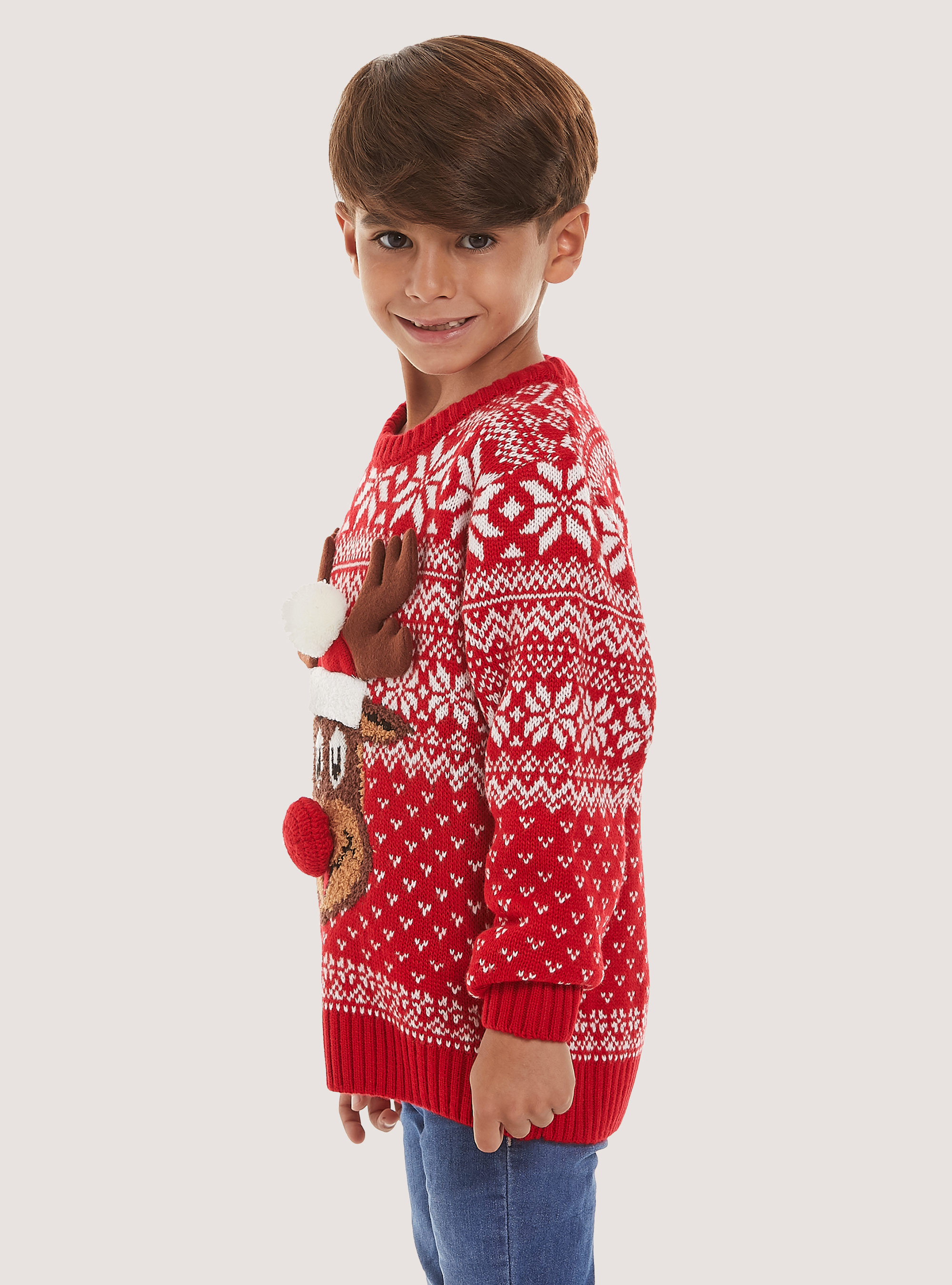 Pullover Christmas Family Collection, RD1 RED DARK