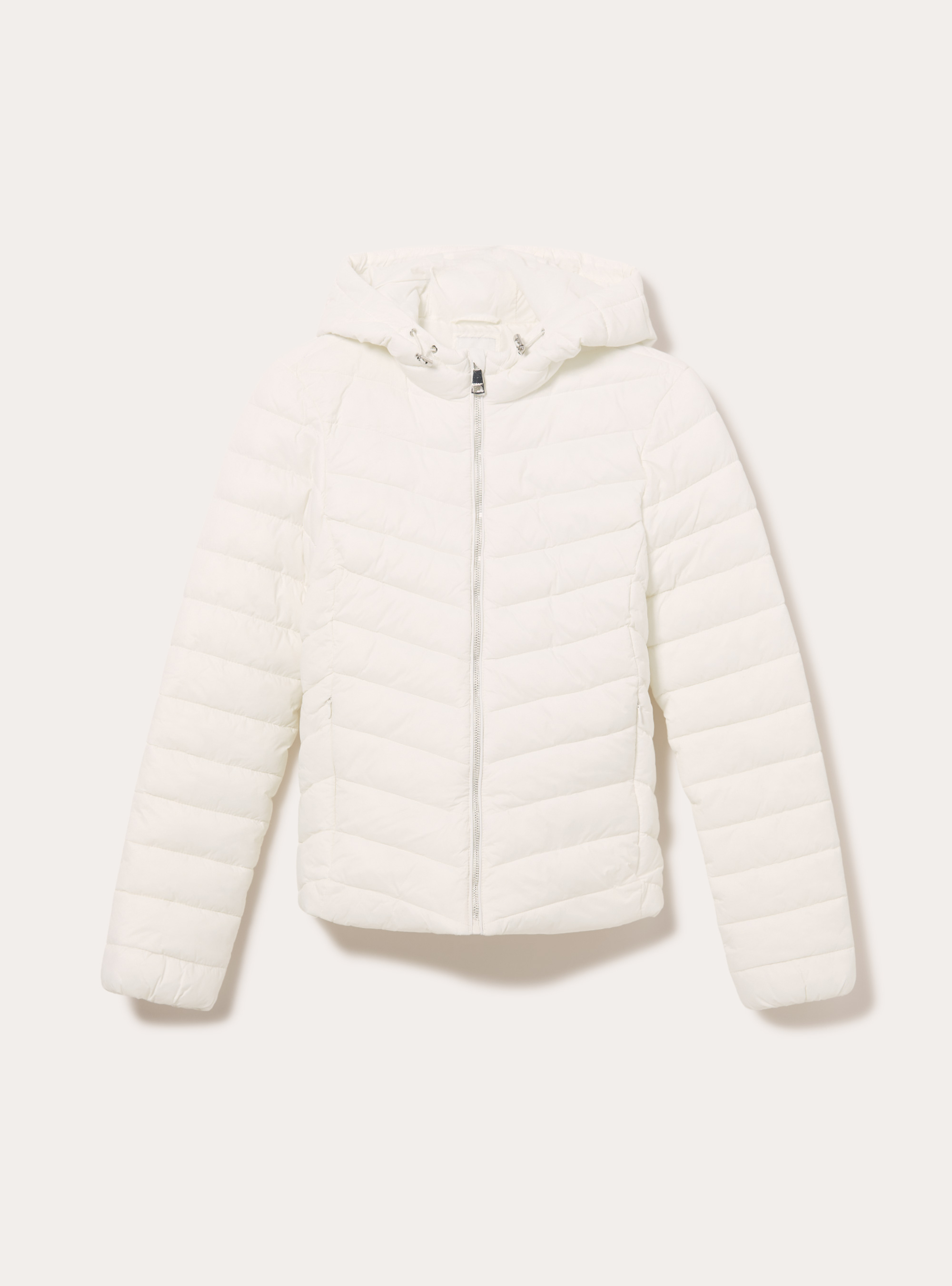 Jacket with recycled padding, WH1 OFF WHITE