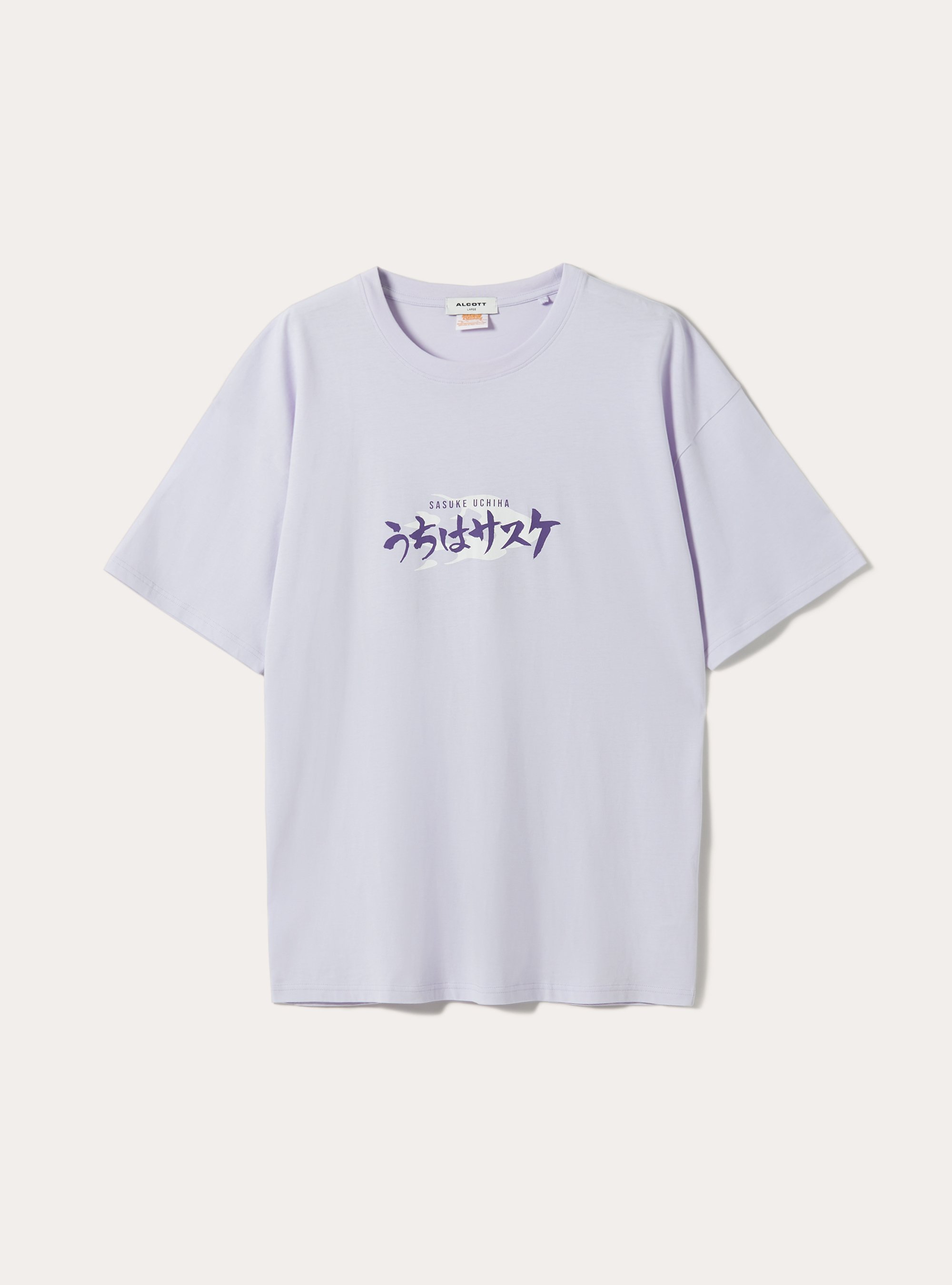 Naruto / Alcott-T-Shirt in &Uuml;bergr&ouml;&szlig;e, LC3 LILLAC LIGHT