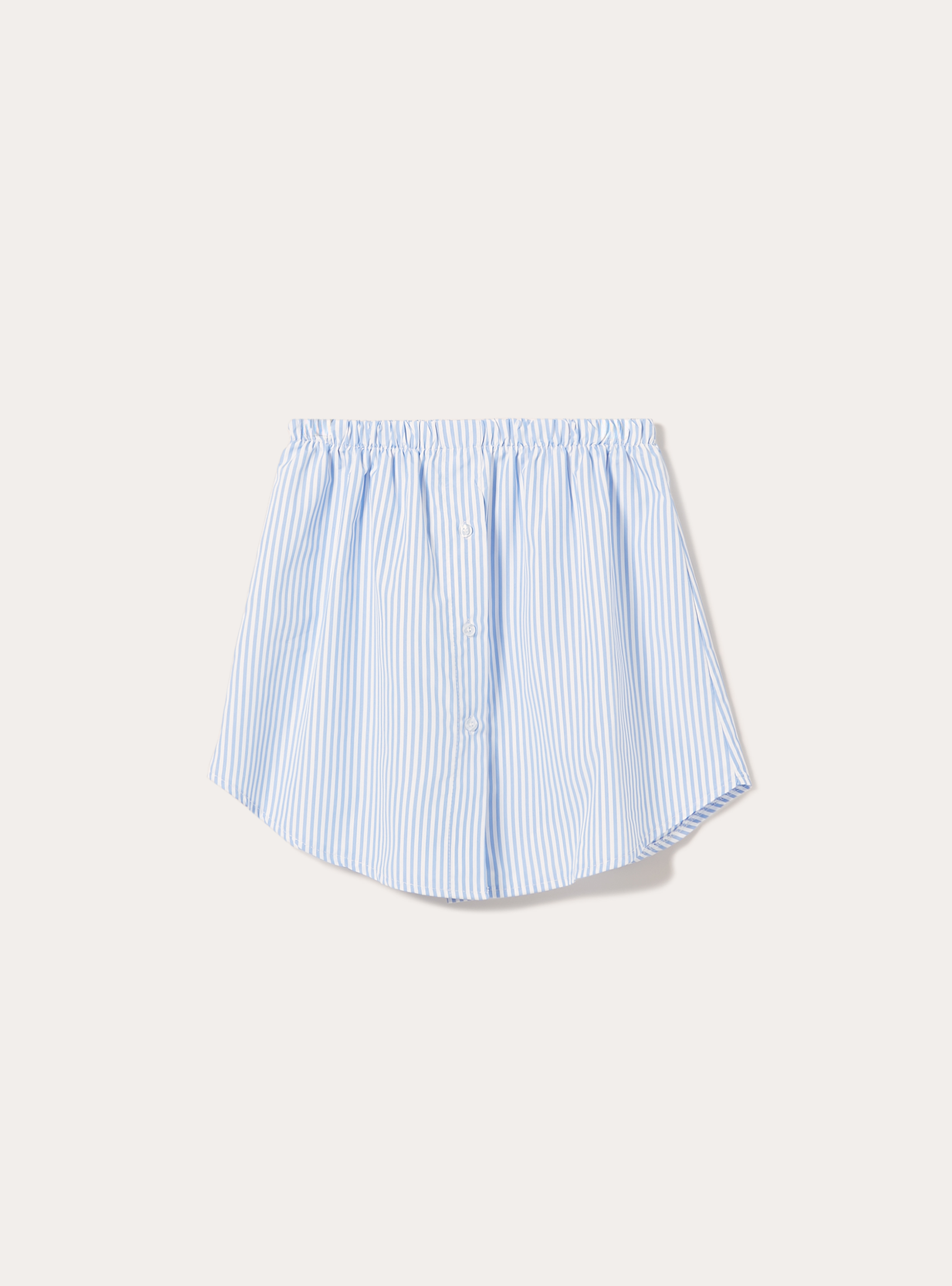 Gestreifter Rock/Bluse, AZ2 AZURE MEDIUM