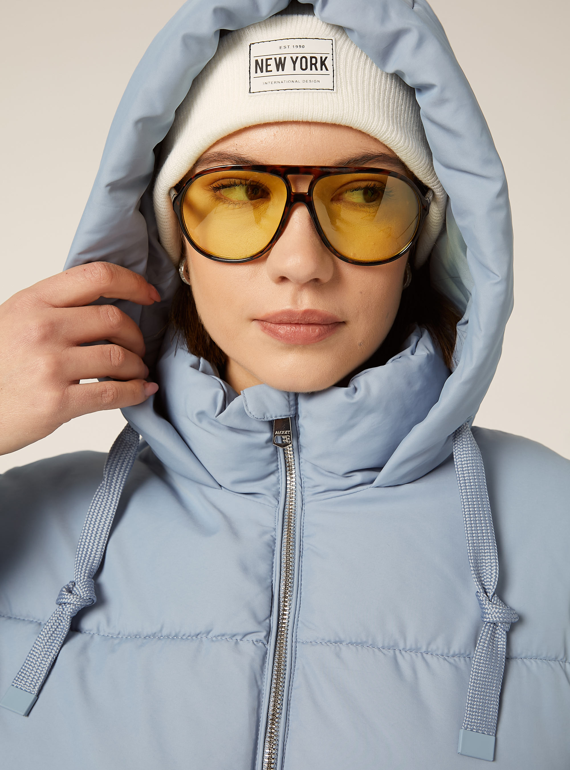 Bardot neck pullover, AZ2 AZURE MEDIUM