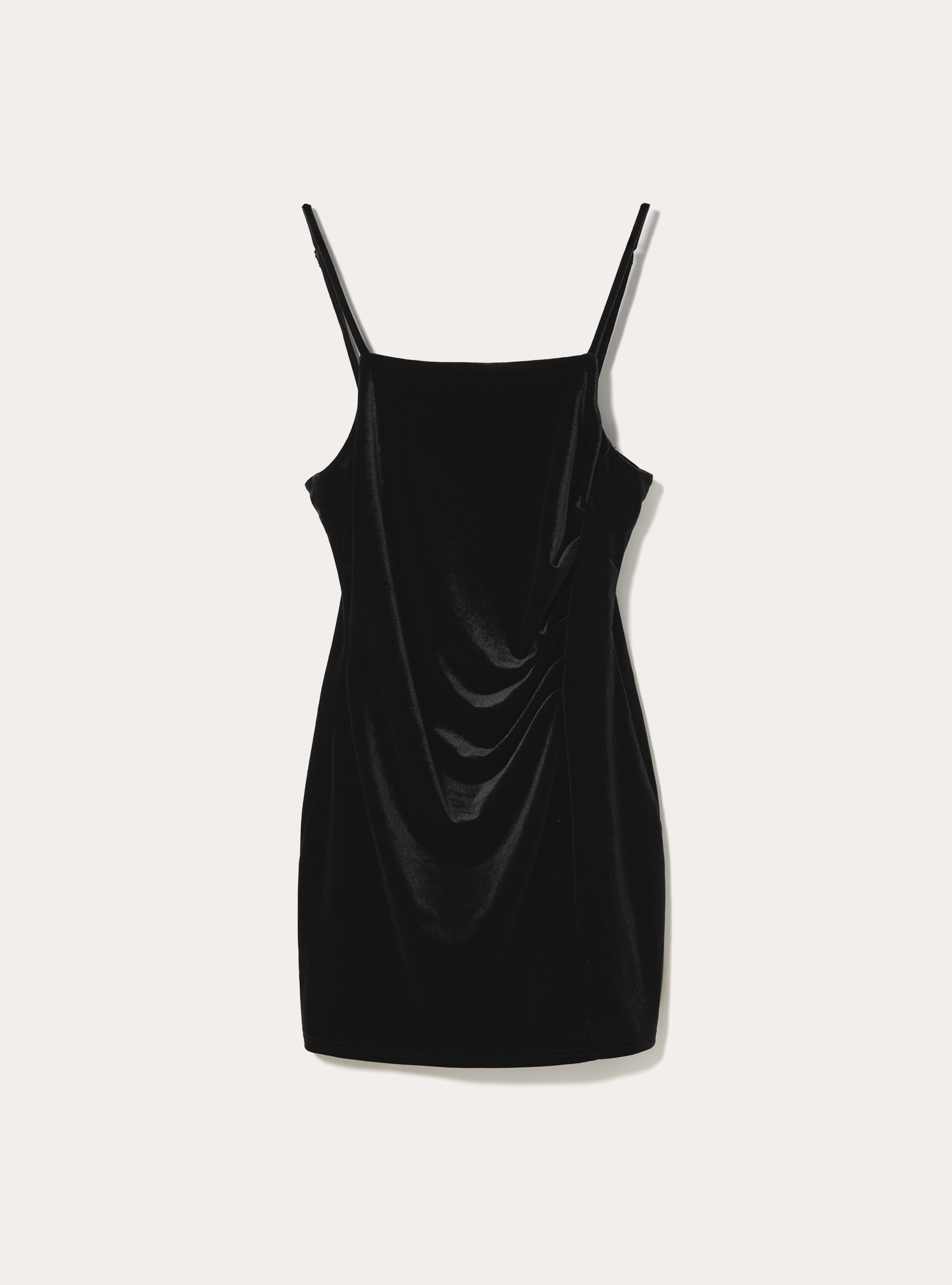 Abito in velluto, BK1 BLACK