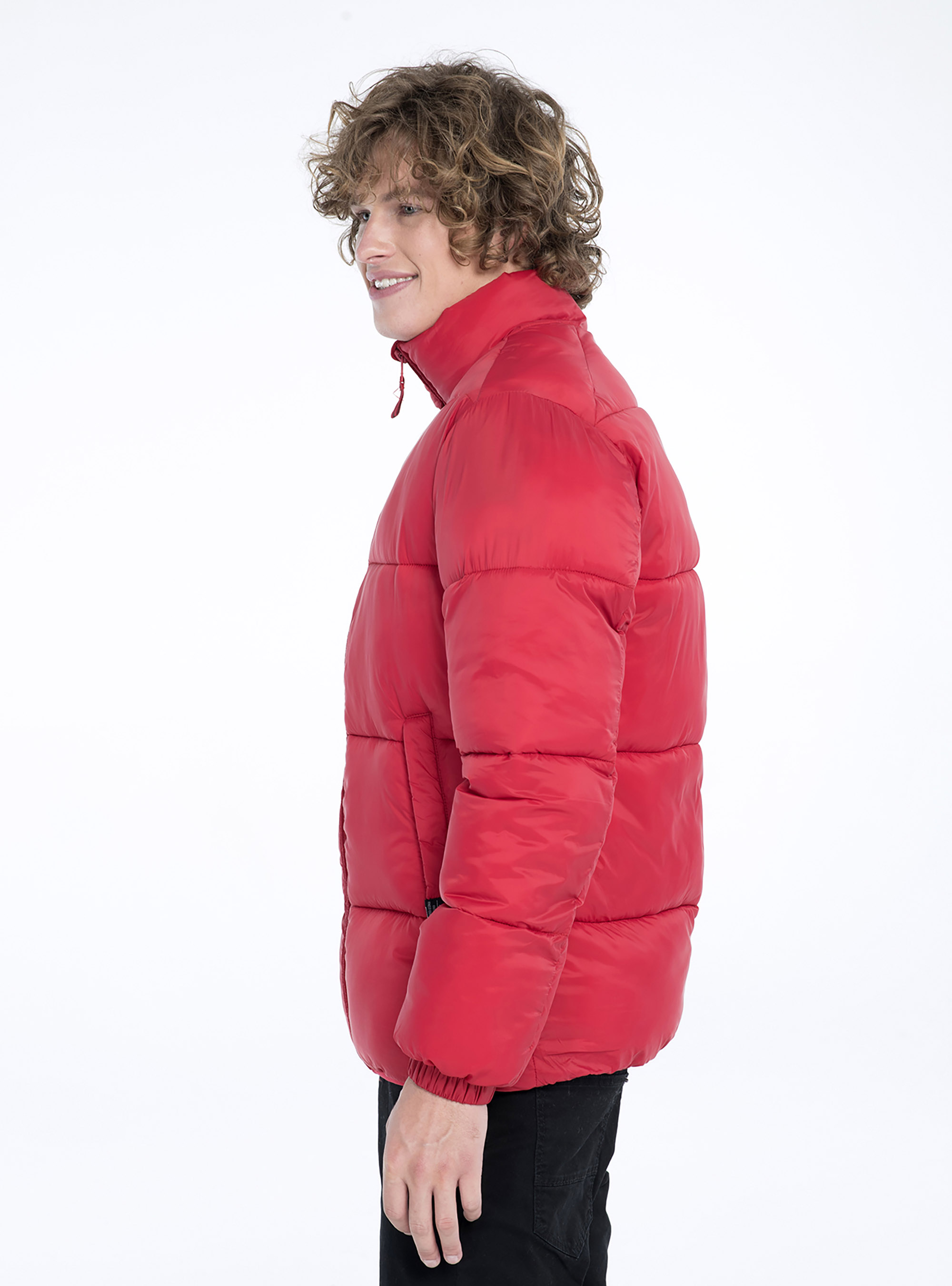 Puffy jacket, C350 RED