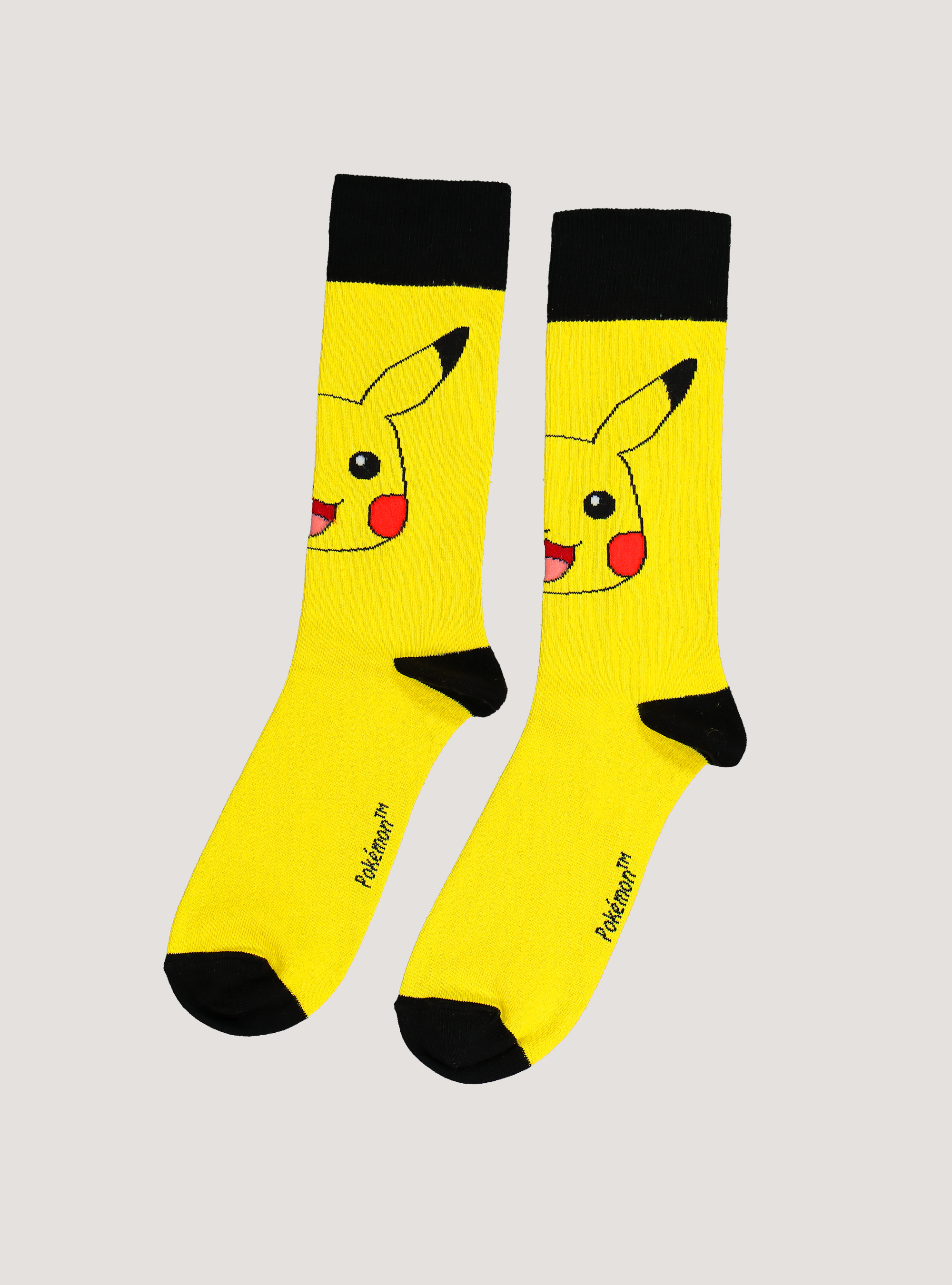 Pokémon x Alcott socks, C7758 YELLOW