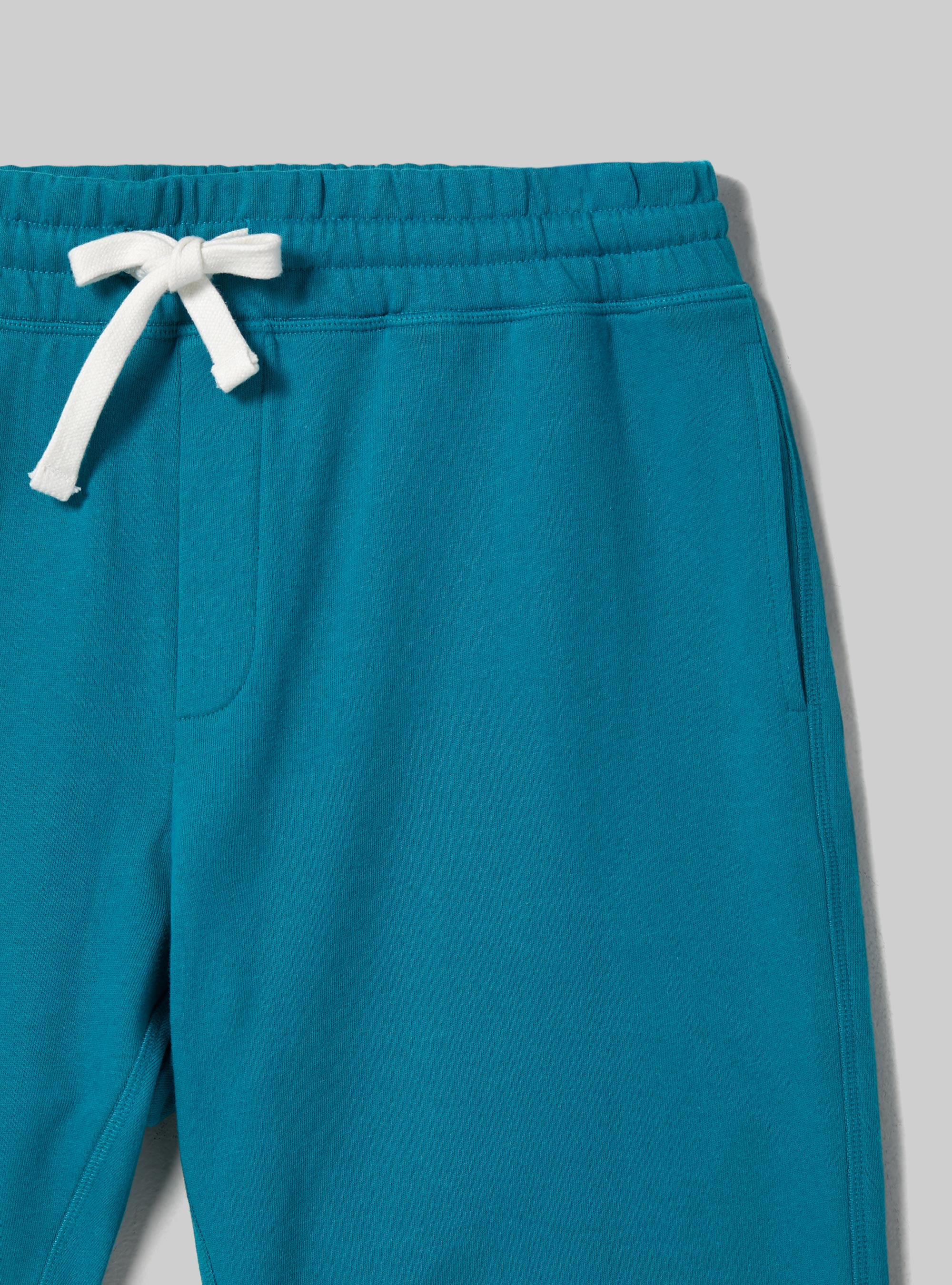 Bermudas jogger de algod&oacute;n, OB2 BLUE OIL MED.