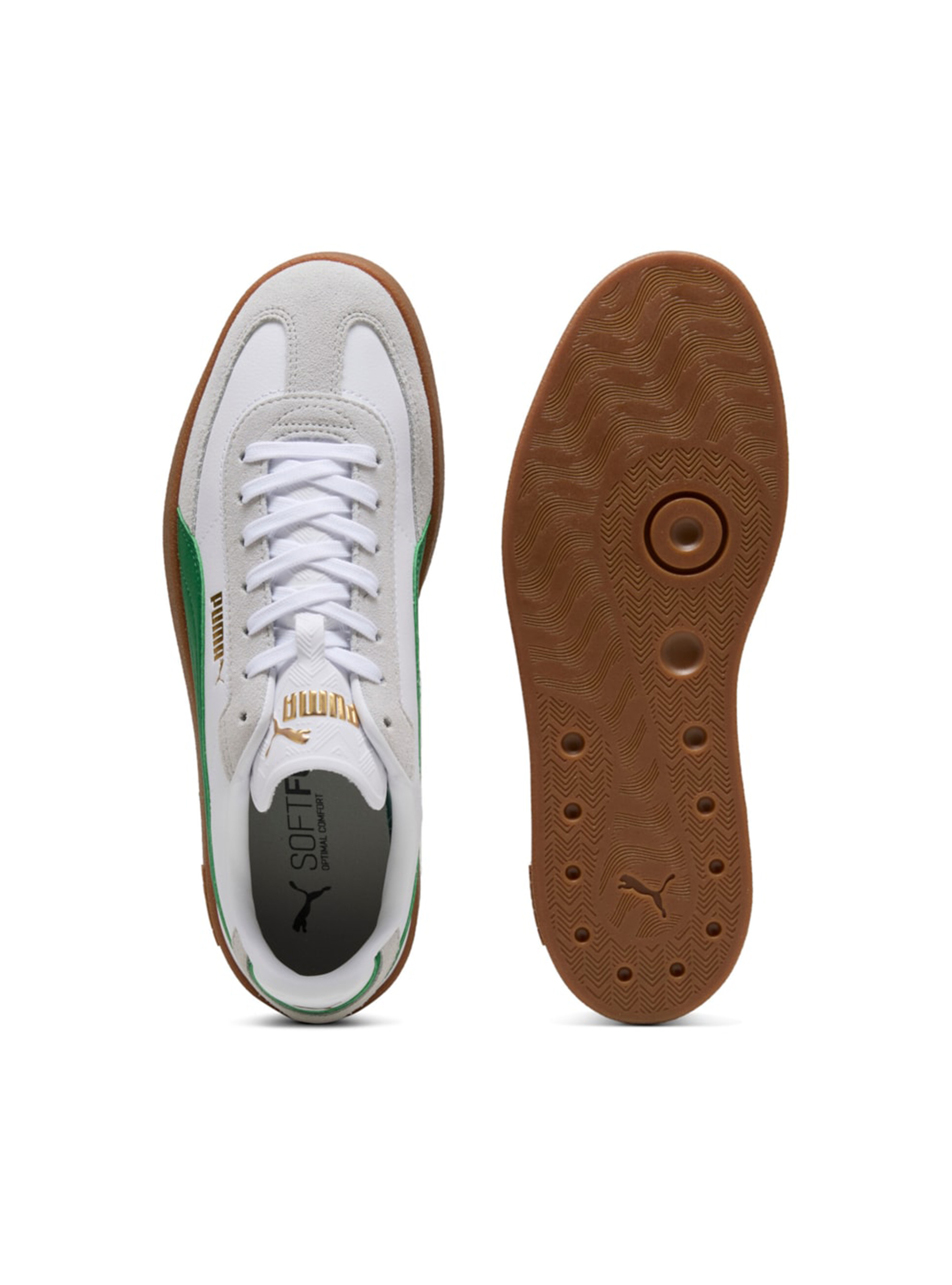 PUMA Club II Era unisex trainers, GN2 GREEN MEDIUM