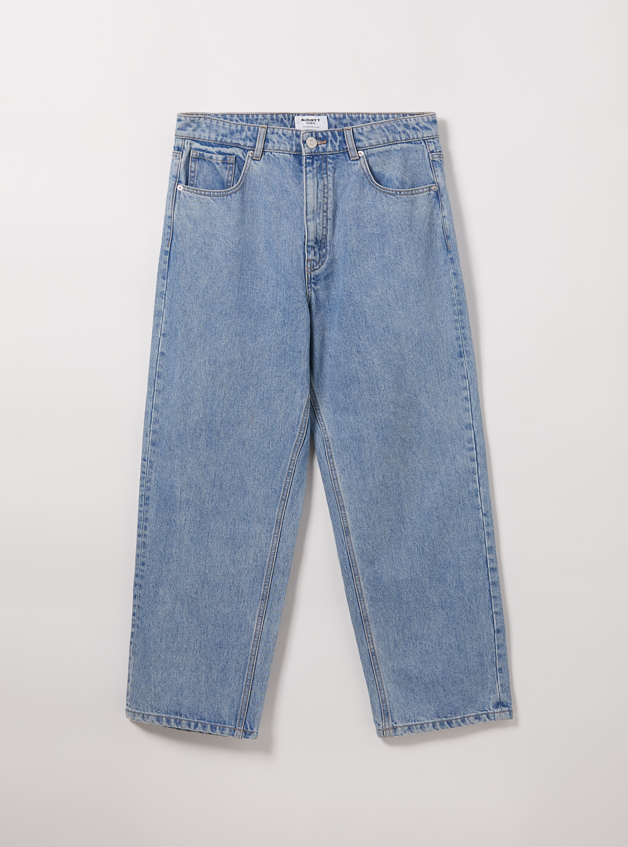 Baggy fit jeans, D005 LIGHT BLUE