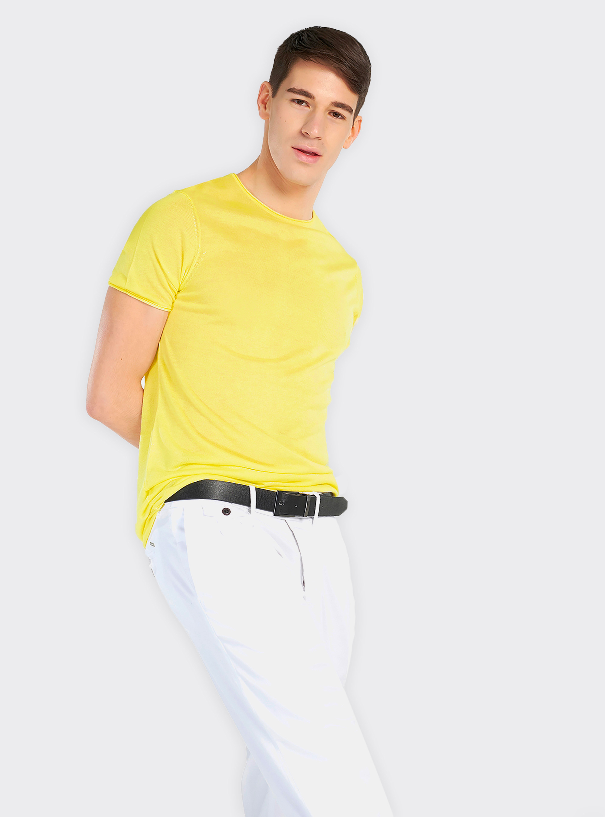Jersey de manga corta, C785 YELLOW