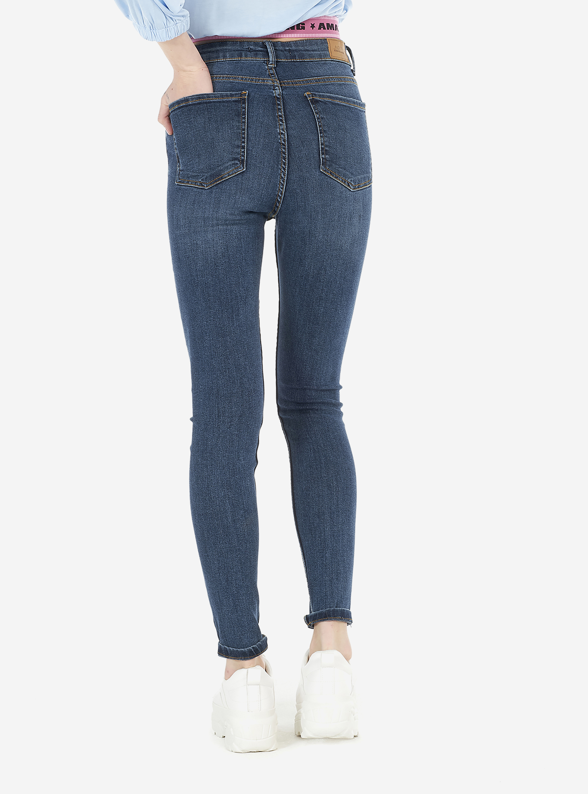 Denim skinny fit high rise, C241 BLUE