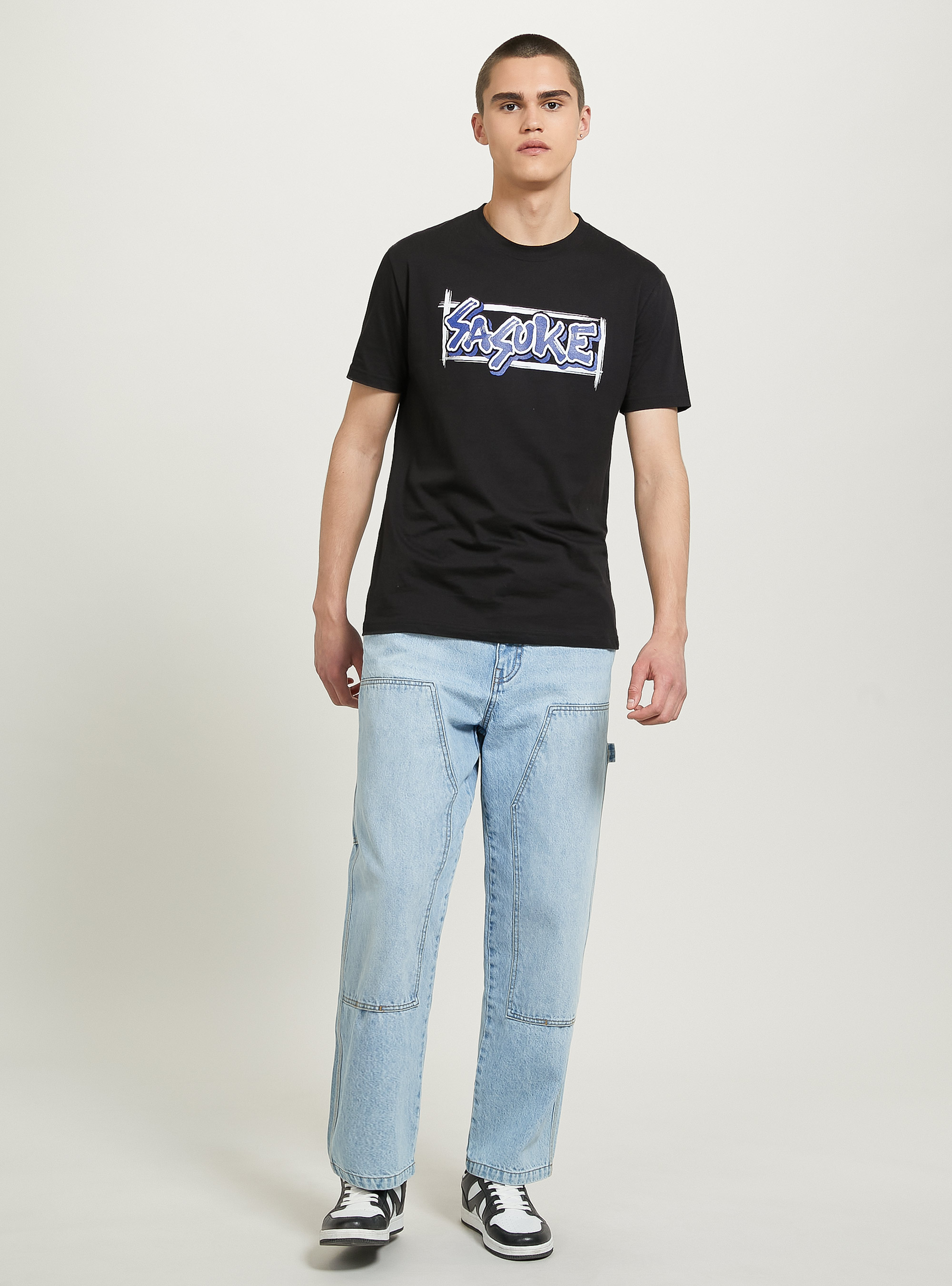 Naruto / Alcott T-shirt, BK1 BLACK