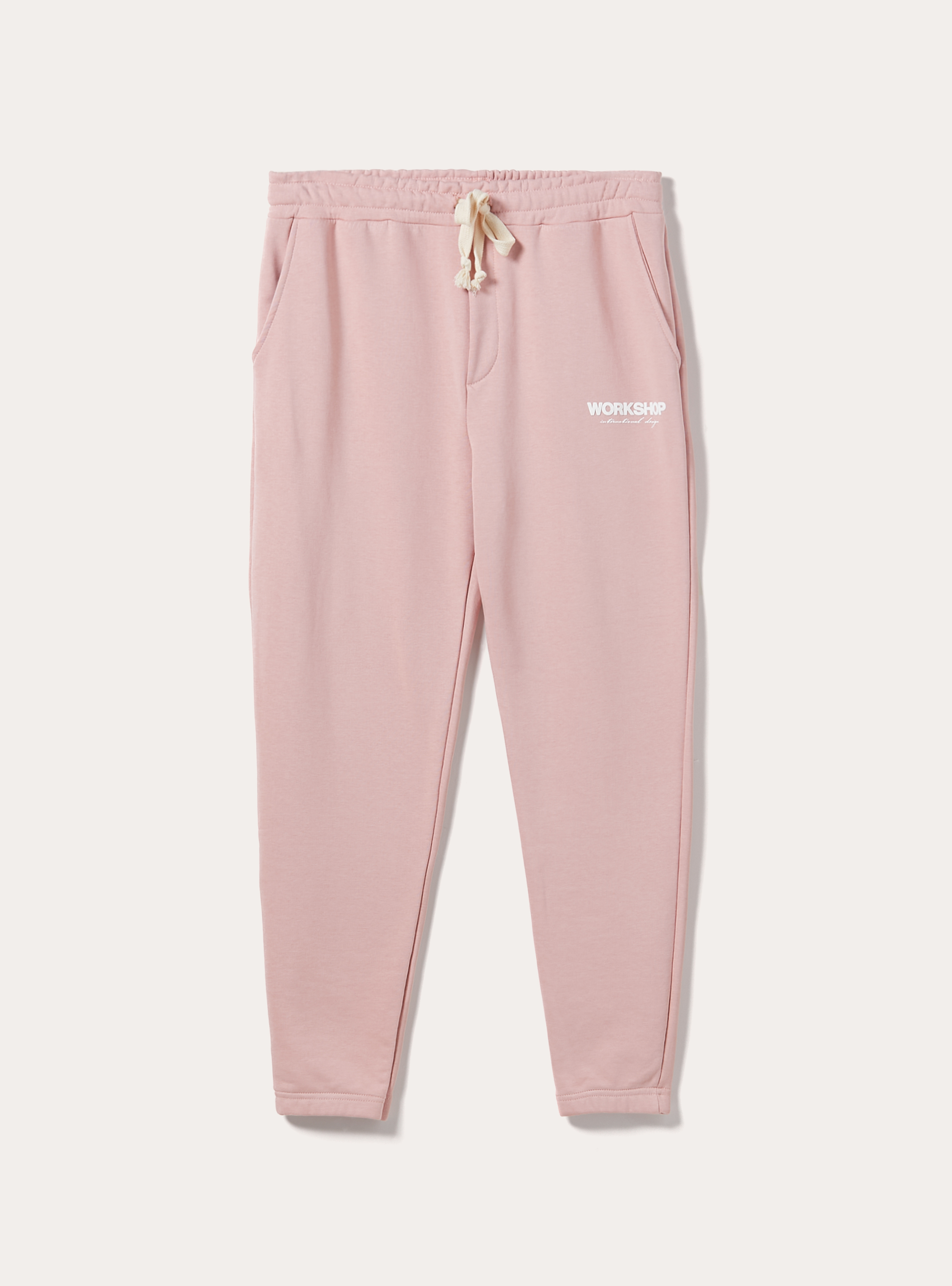 Jogger trousers with Workshop print, PK2 PINK MEDIUM