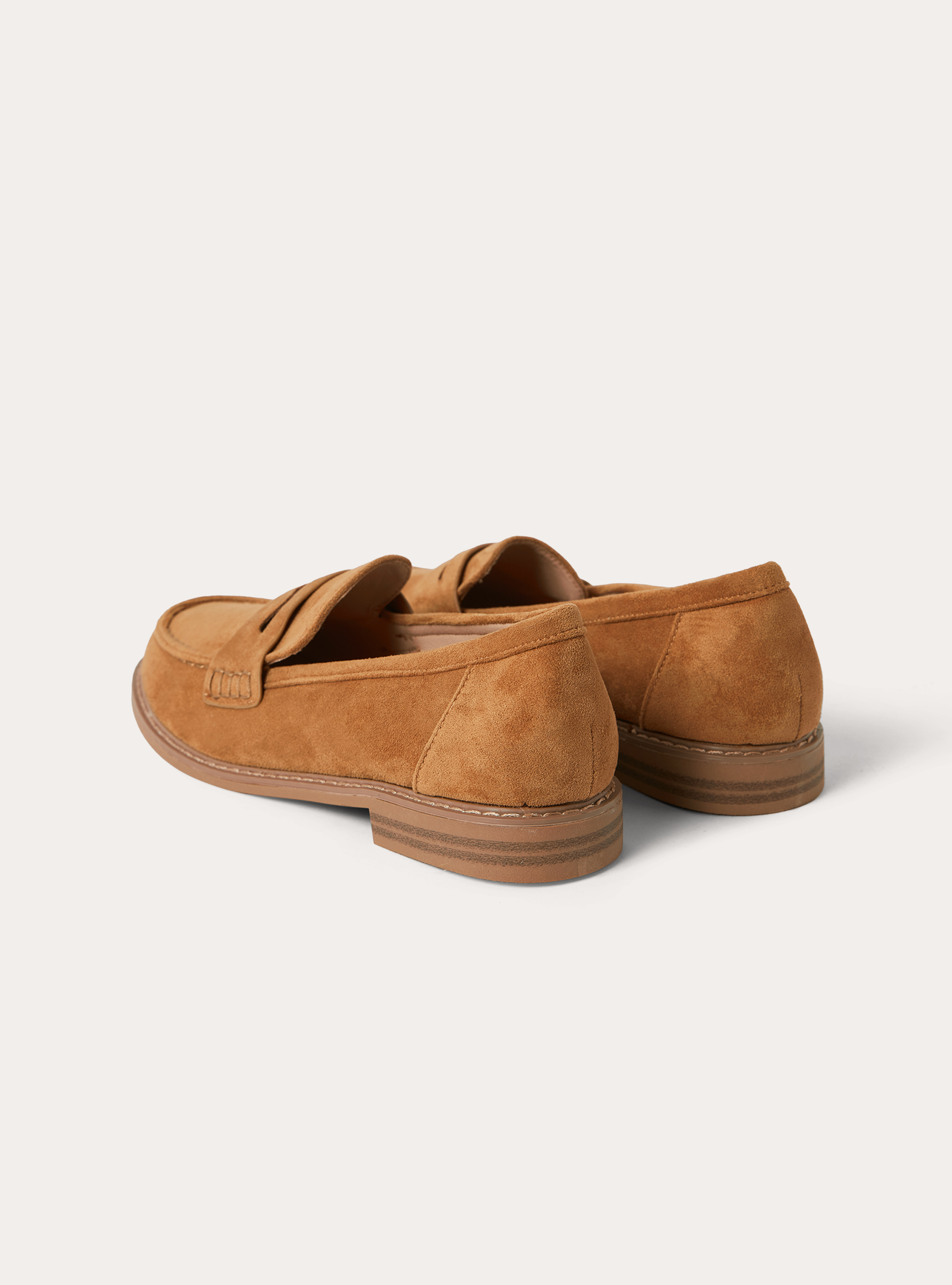Suede loafers, TB2 TOBACCO MEDIUM