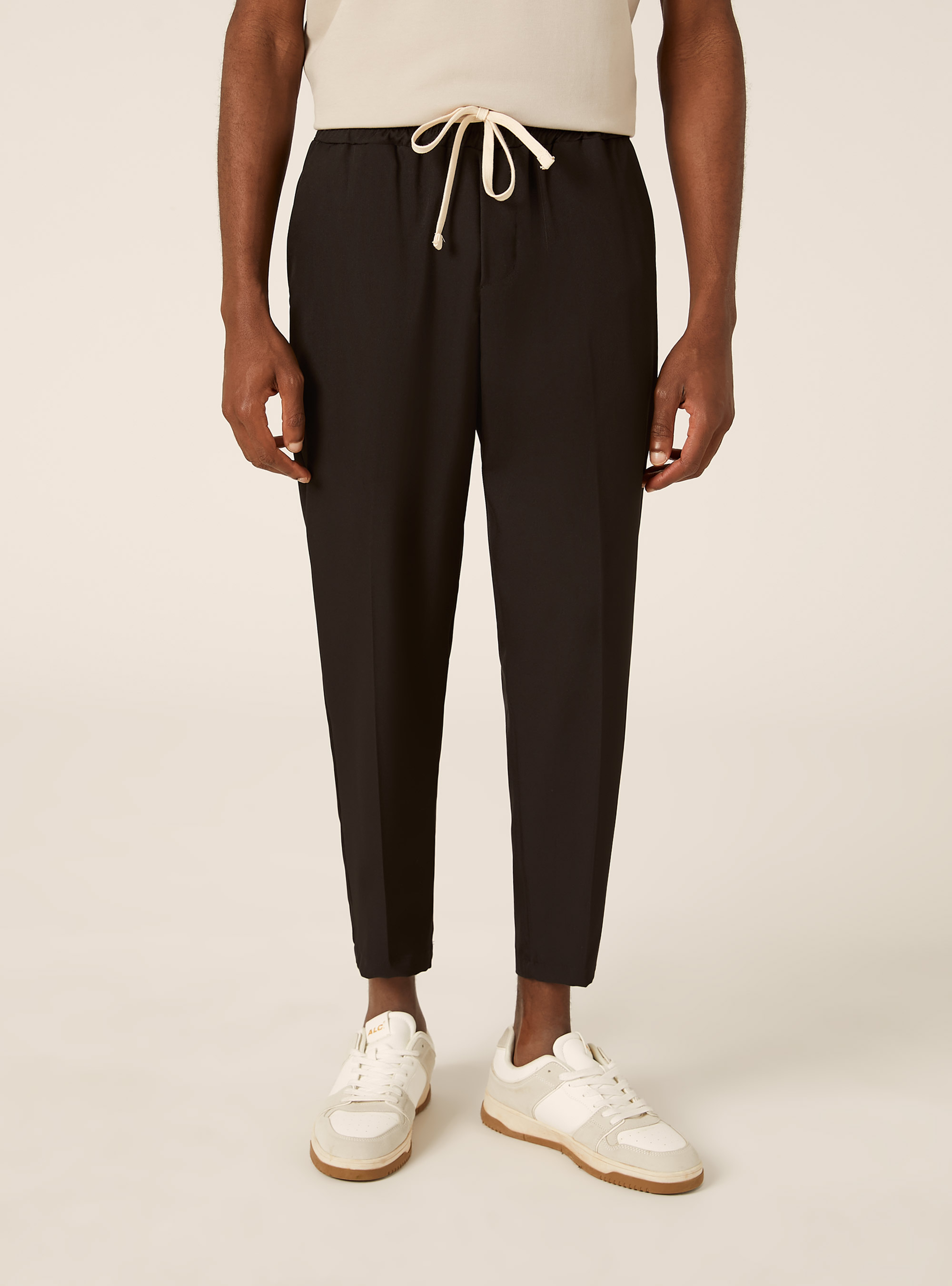 Tailored Jogger Trousers, BK1 BLACK