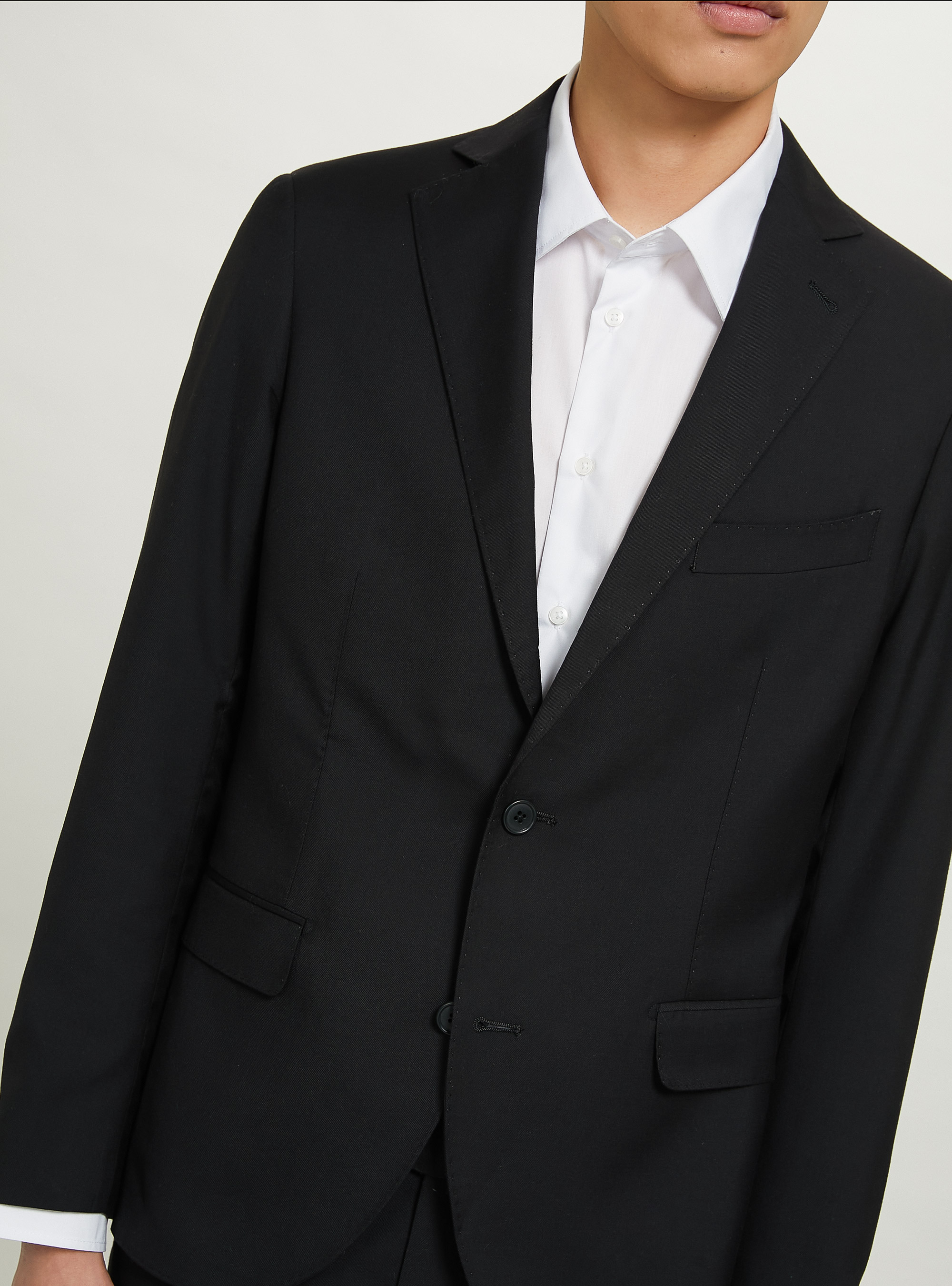 Einreihige Anzugjacke, BK1 BLACK